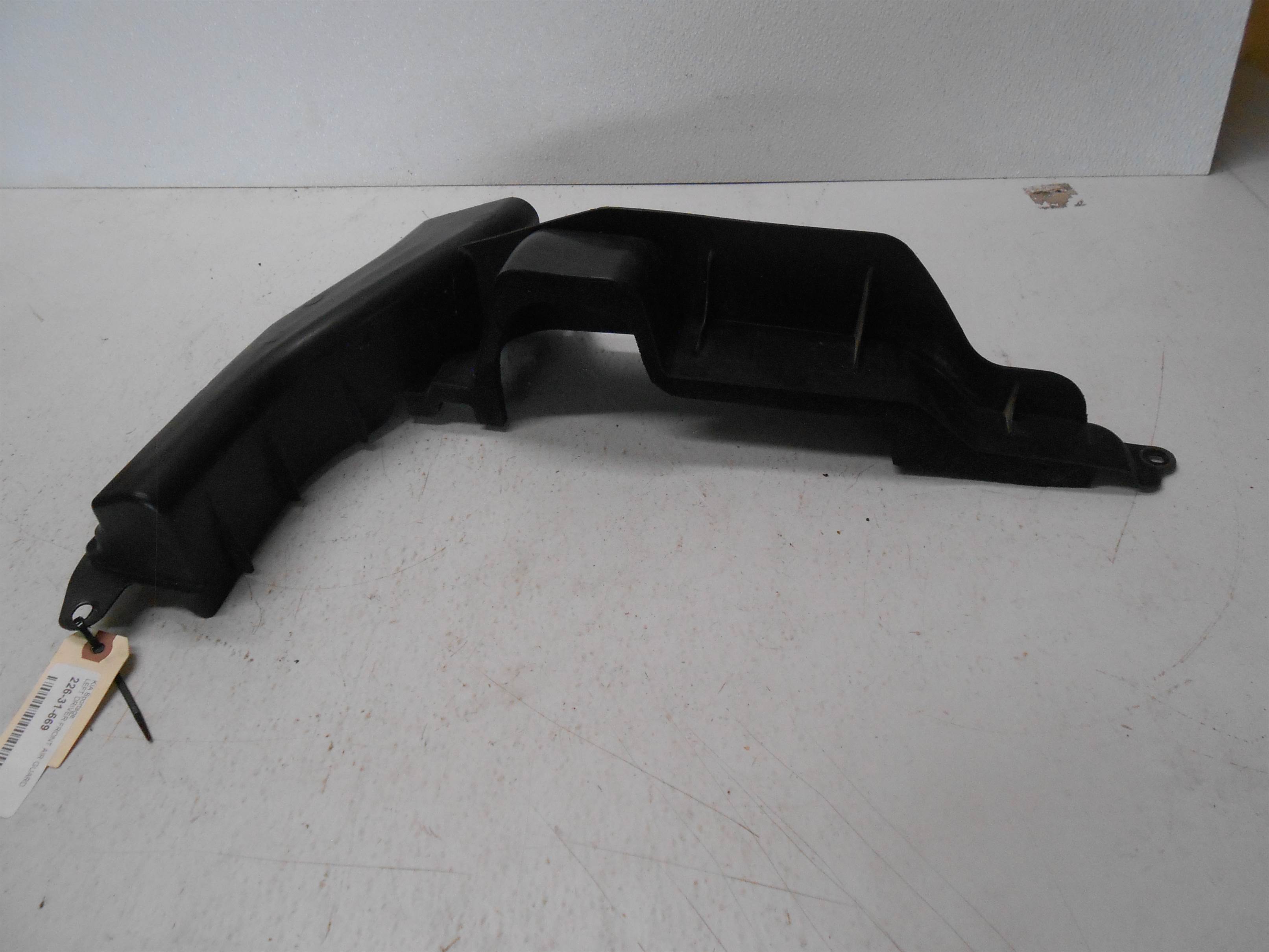 Used 2005-2010 KIA Sportage LEFT DRIVER FRONT AIR GUARD for sale small view front thumbnail