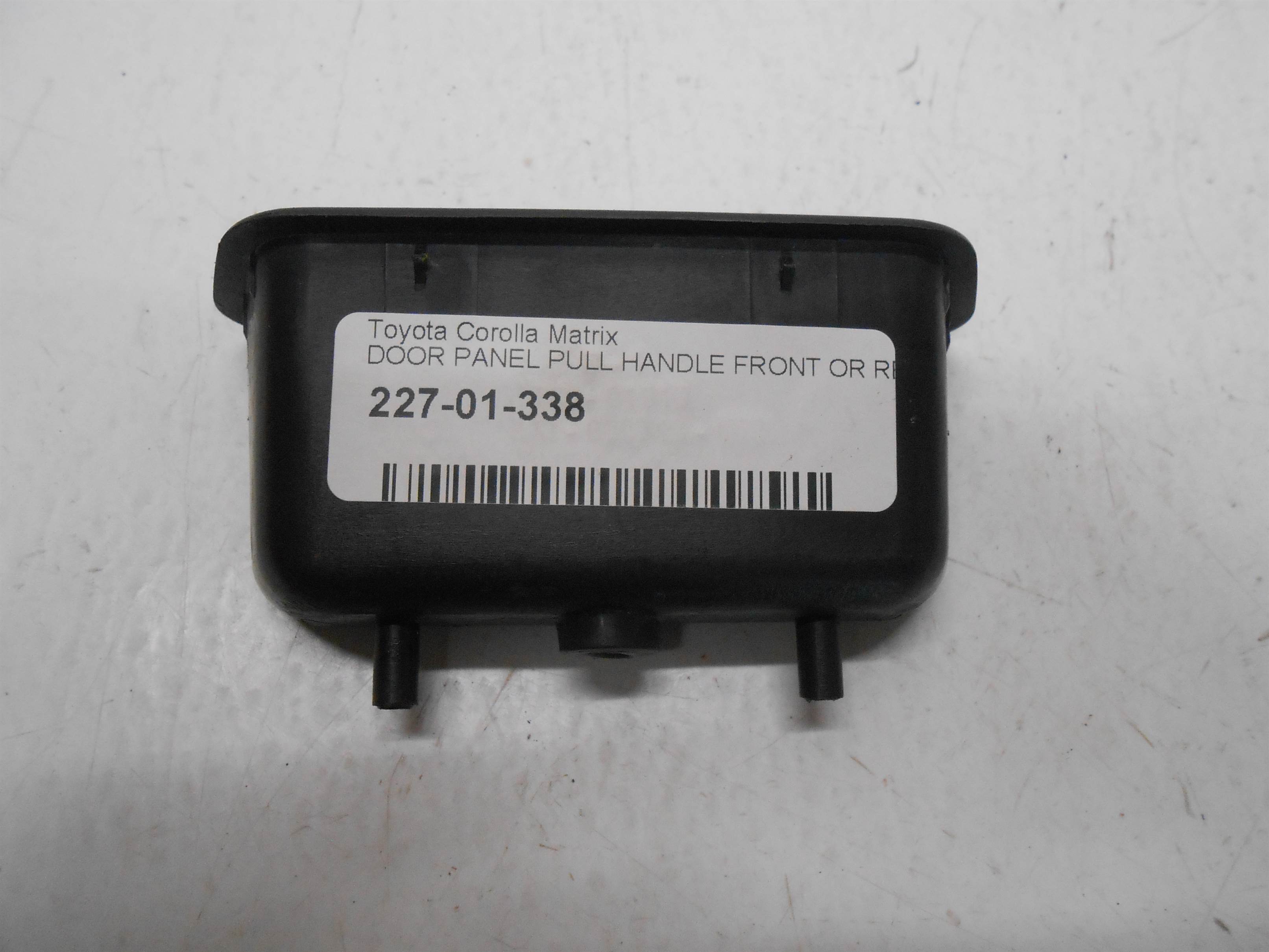 Used 2003-2008 Toyota Corolla Matrix Interior Door Panel Pull Handle Cup Trim Molding for sale small view front thumbnail