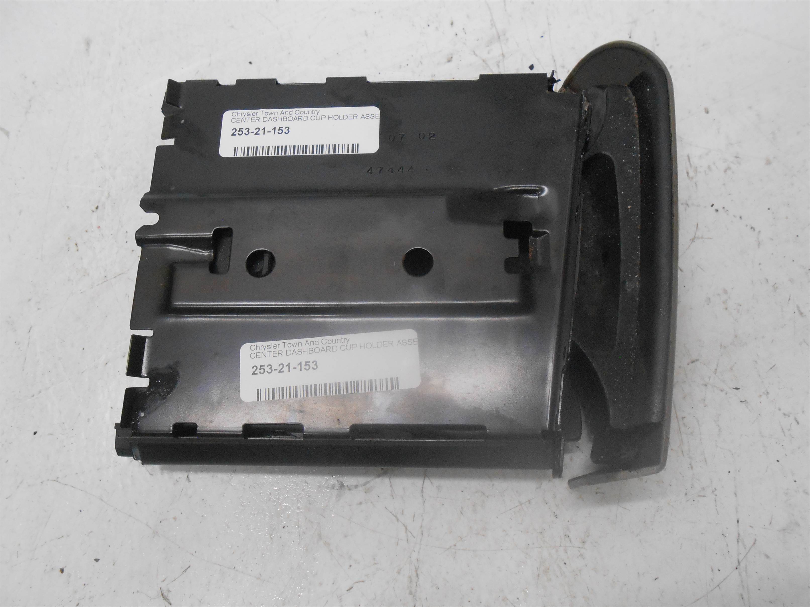 Used 01-07 DODGE CARAVAN CHRYSLER TOWN & COUNTRY VOYAGER CUP HOLDER for sale small view front thumbnail