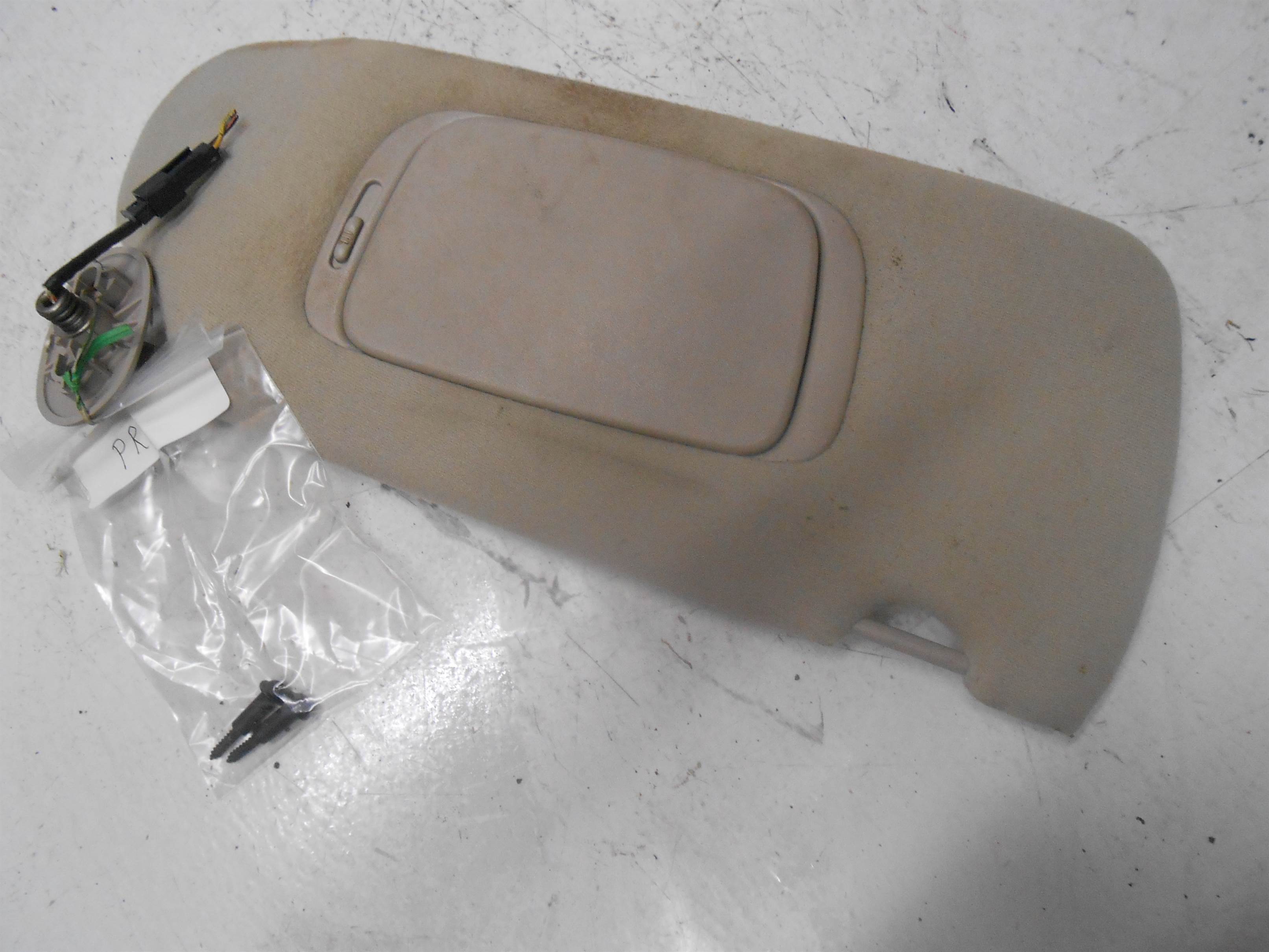 Used 2001-2007 Grand Caravan Town & Country Right Passenger Sunvisor With Screws for sale small view front thumbnail