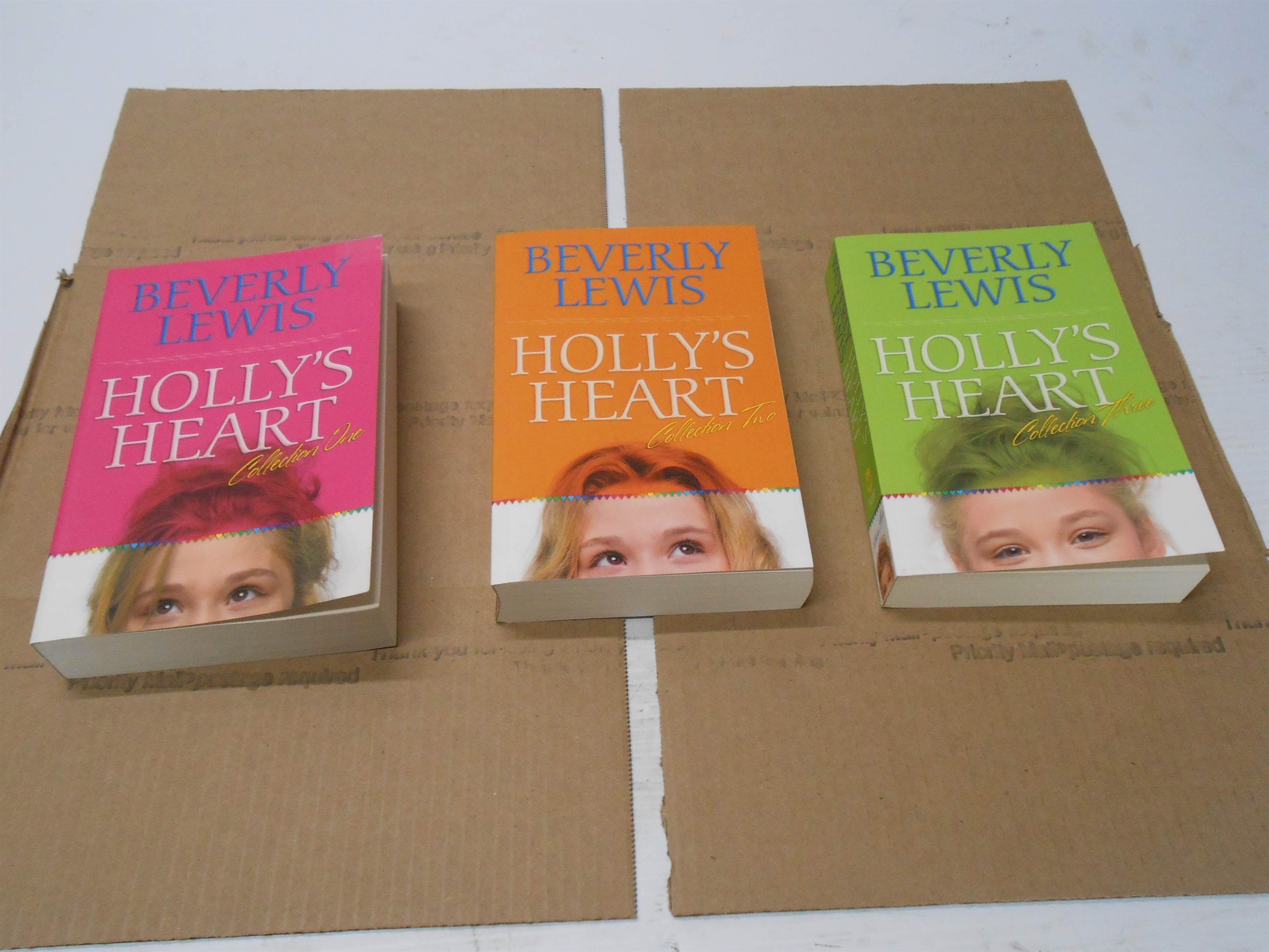 Used Hollys Heart , all three books , Author Beverly Lewis for sale small view front thumbnail