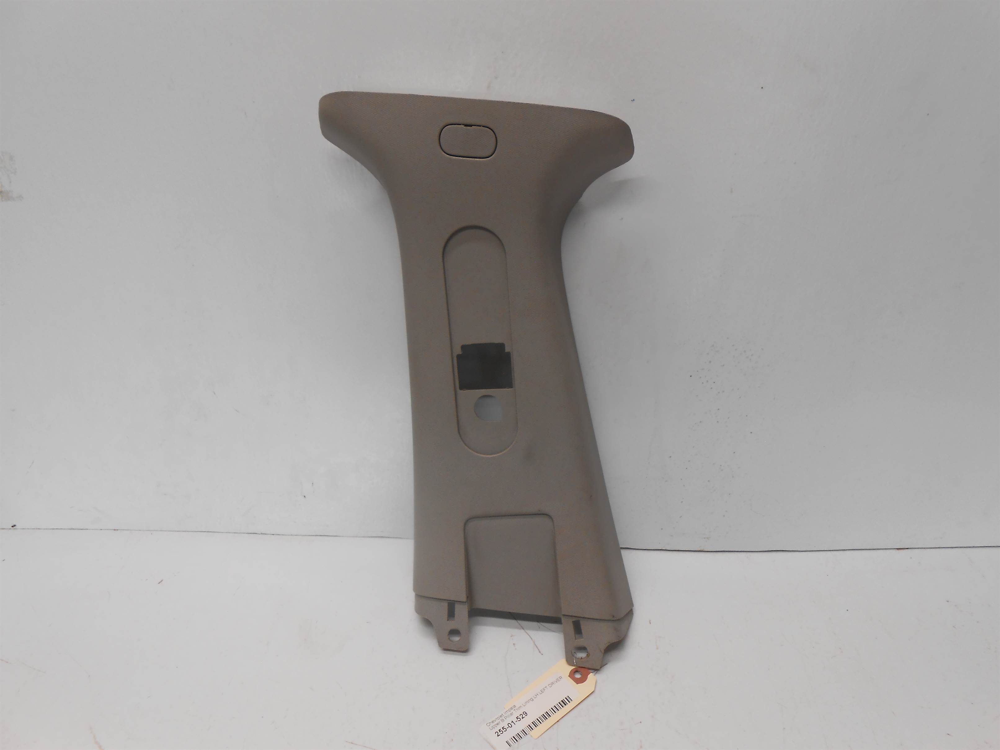 Used 2006 CHEVY IMPALA,Upper B Pillar Trim Lining LH LEFT DRIVER for sale small view front thumbnail