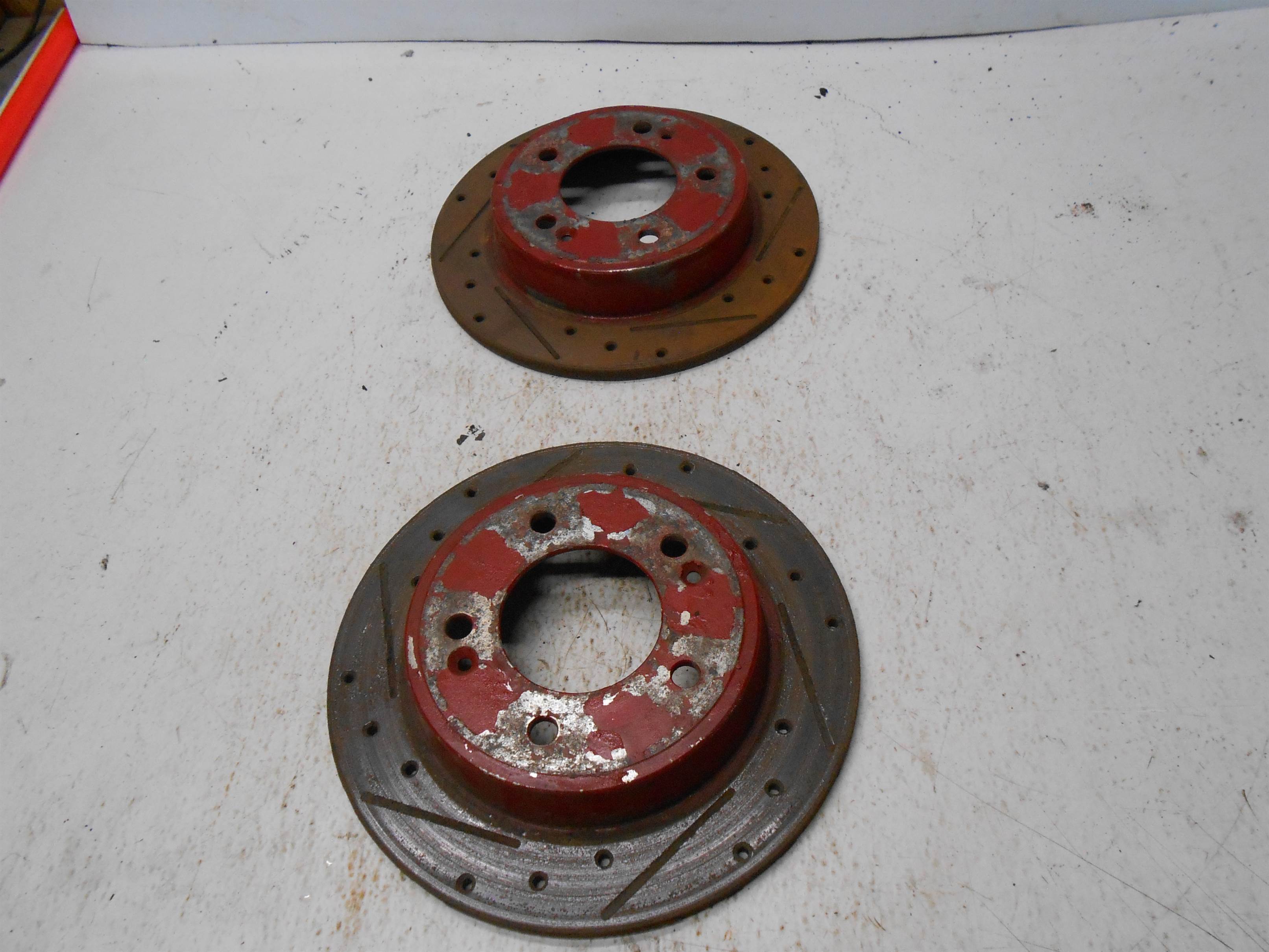Used 2012-2017 Hyundai Veloster Rear Brake Rotors for sale small view front thumbnail