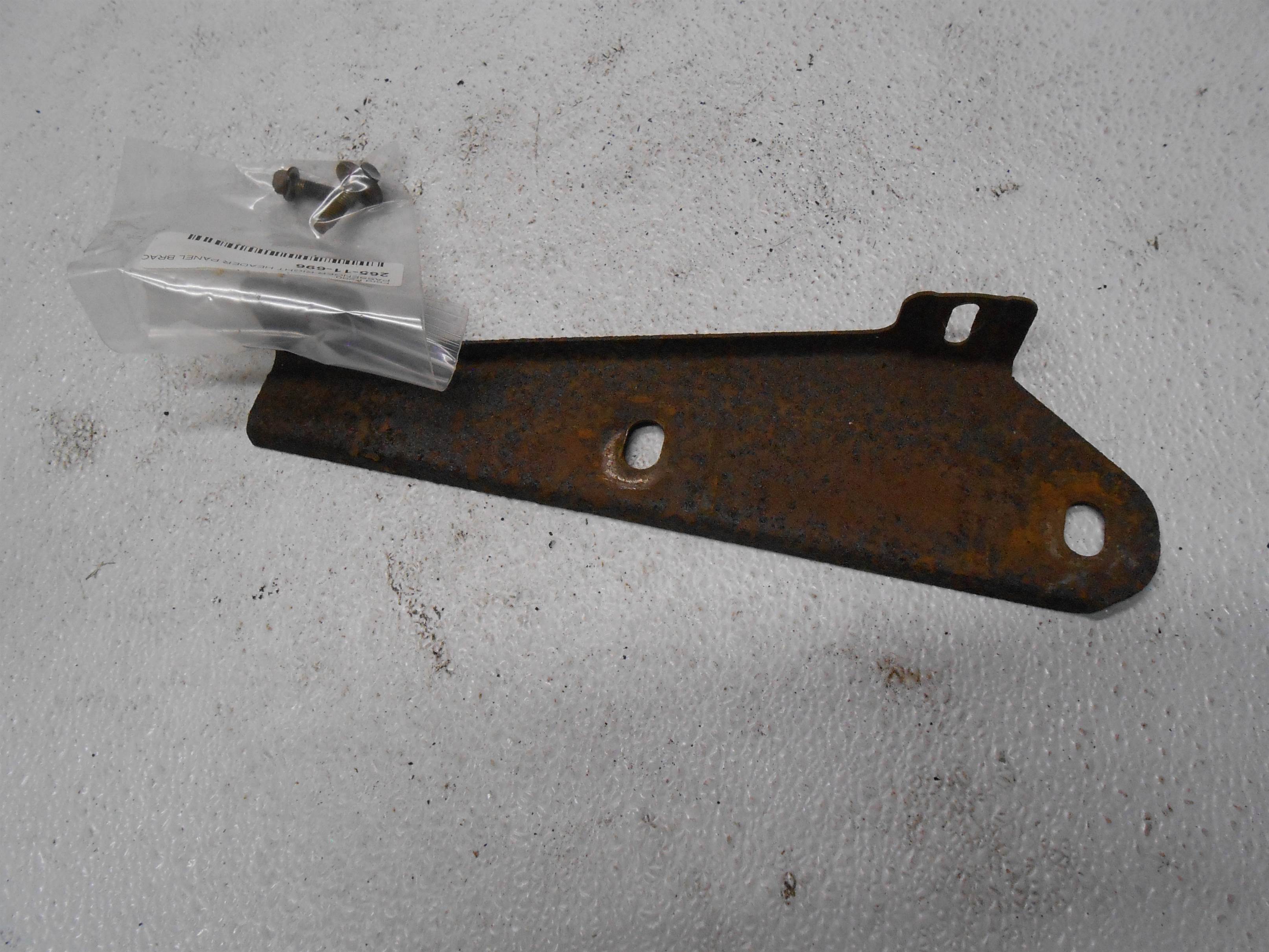 Used 1999-2001 Ford F250 F350 Passenger Right Header Panel Bracket With Bolts for sale small view front thumbnail