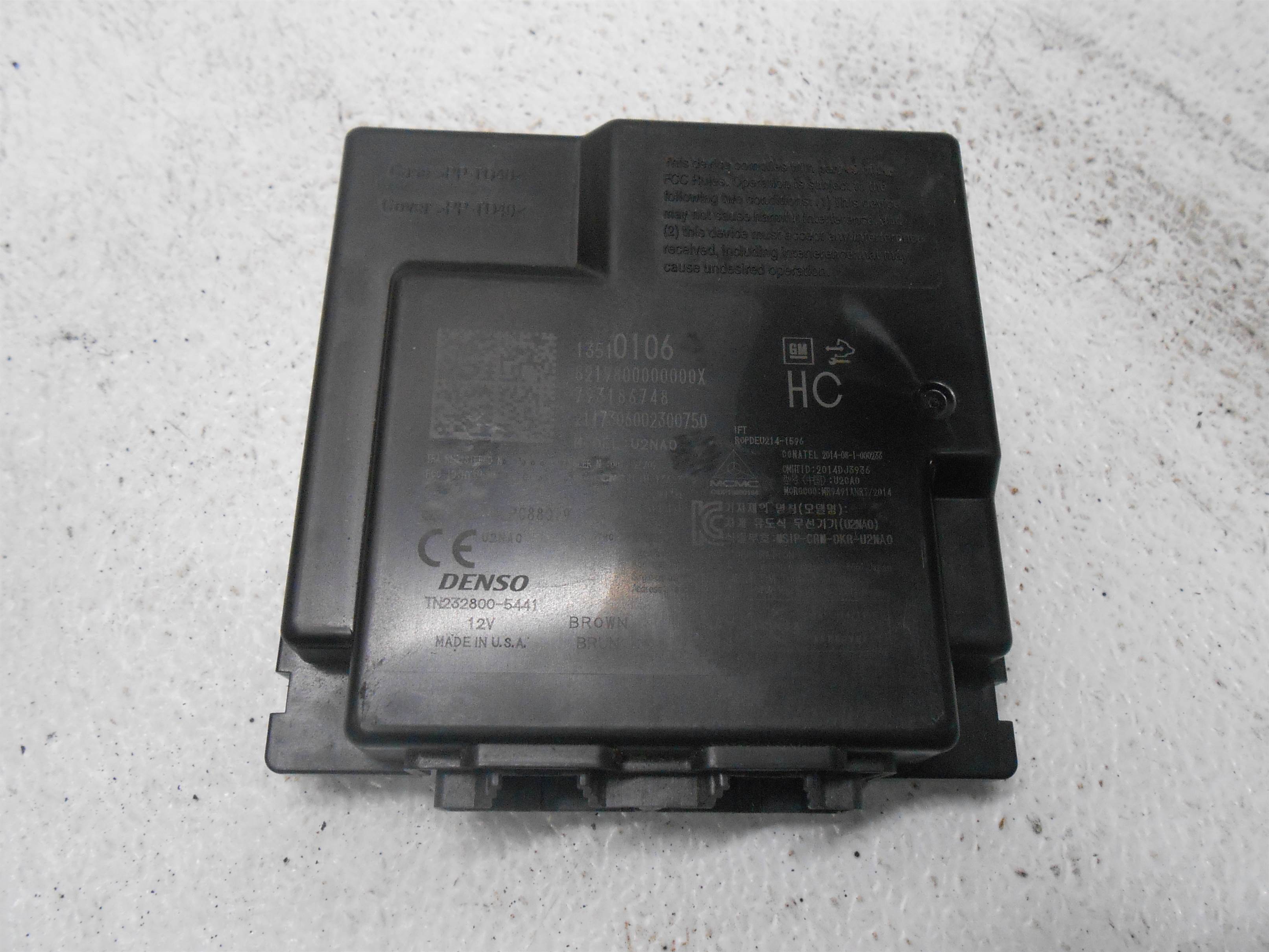Used 2018 Buick Encore Keyless Entry Receiver Computer Module 13510106 for sale small view front thumbnail