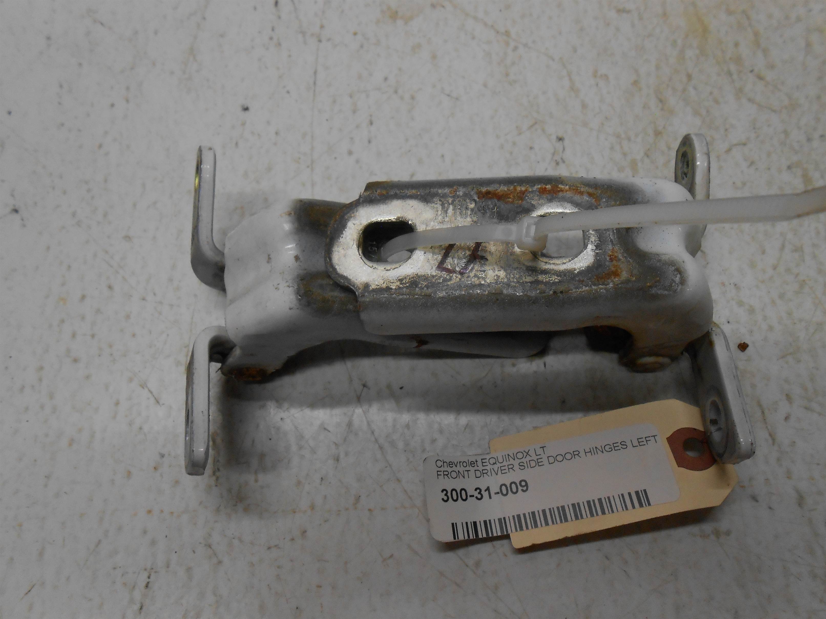 Used 2010-2017 Chevrolet Equinox FRONT DRIVER SIDE DOOR HINGES LEFT LH for sale small view front thumbnail