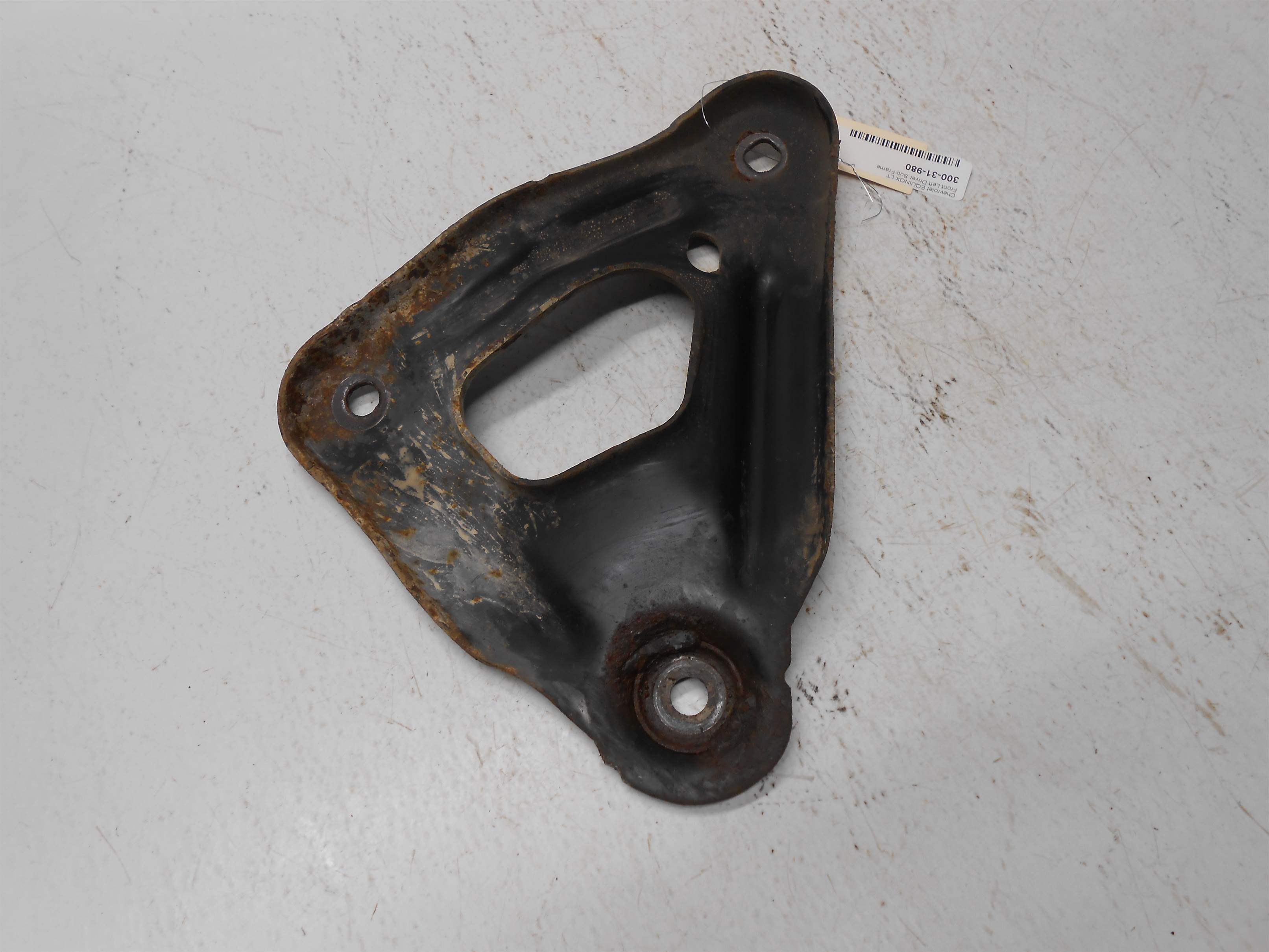 Used 2010-2017 Chevrolet Equinox Front Left Driver Sub Frame Bracket Lower Brace for sale small view front thumbnail