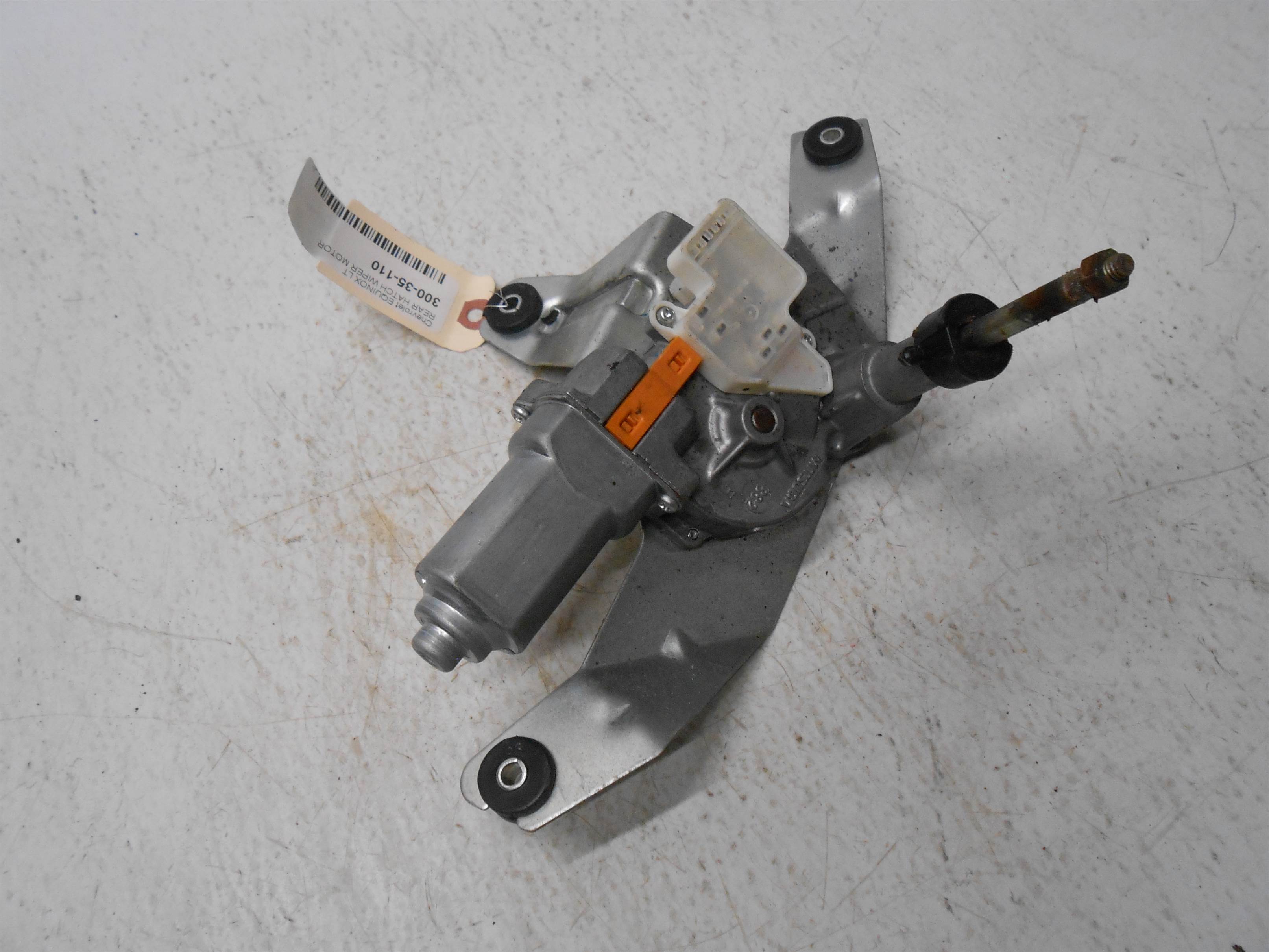 Used 2010-2017 CHEVROLET EQUINOX REAR WINDSHIELD GLASS WIPER MOTOR ASSEMBLY for sale small view front thumbnail