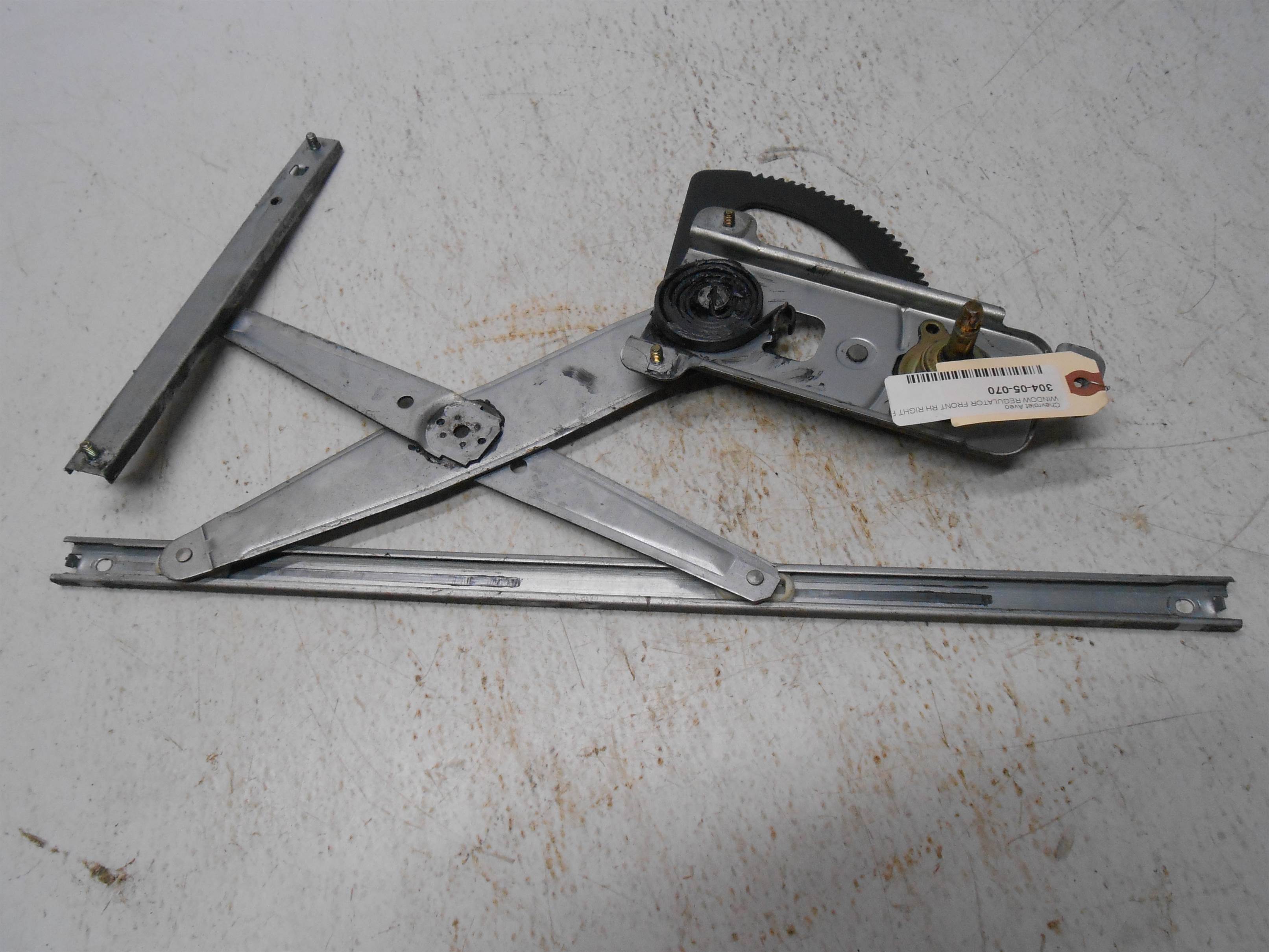 Used 2004-2008 Chevrolet Aveo Front Right Passenge Window Regulator Manual for sale small view front thumbnail