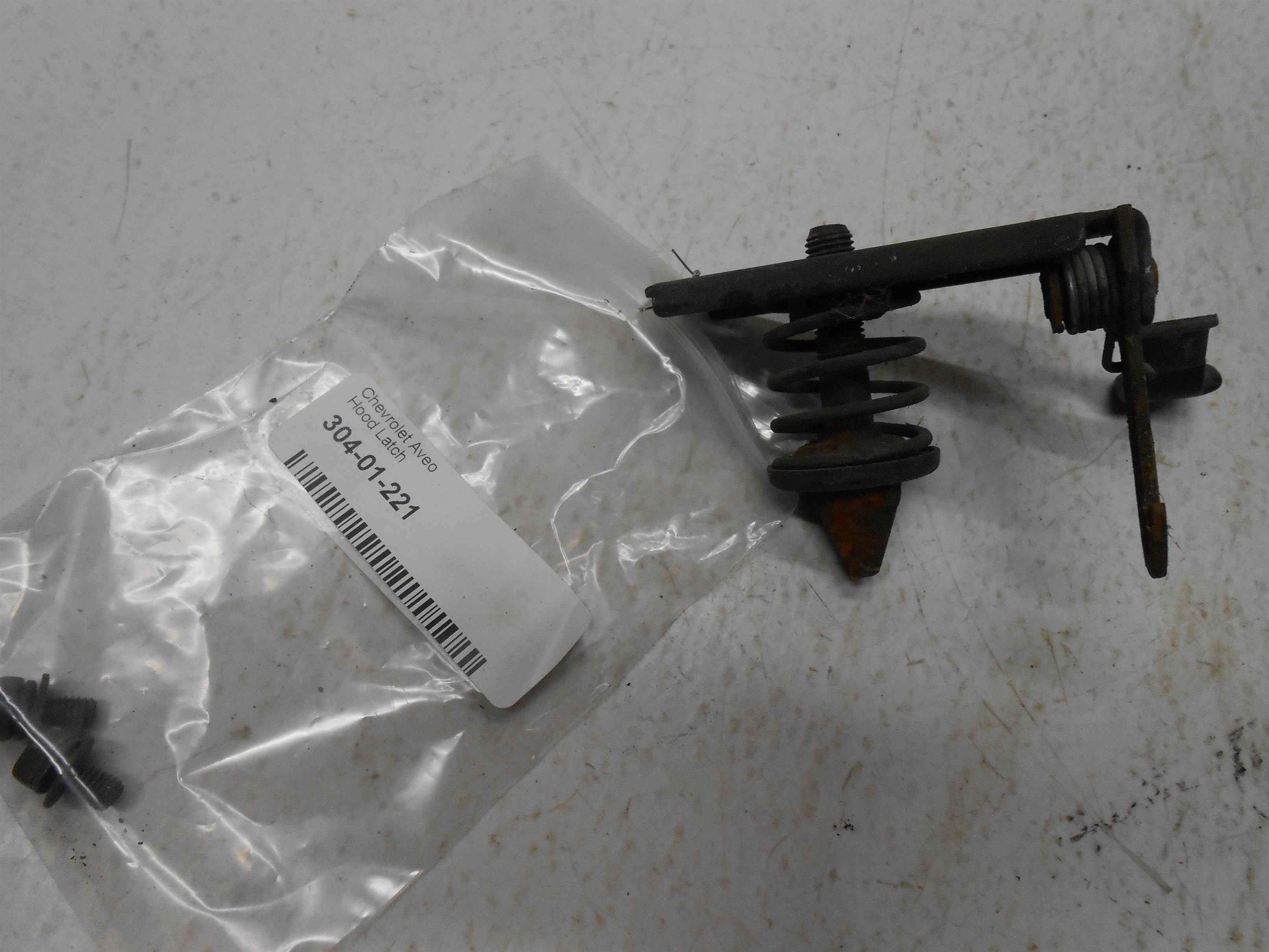 Used 2005 Chevrolet Aveo Upper Hood Latch Spring assembly for sale small view front thumbnail