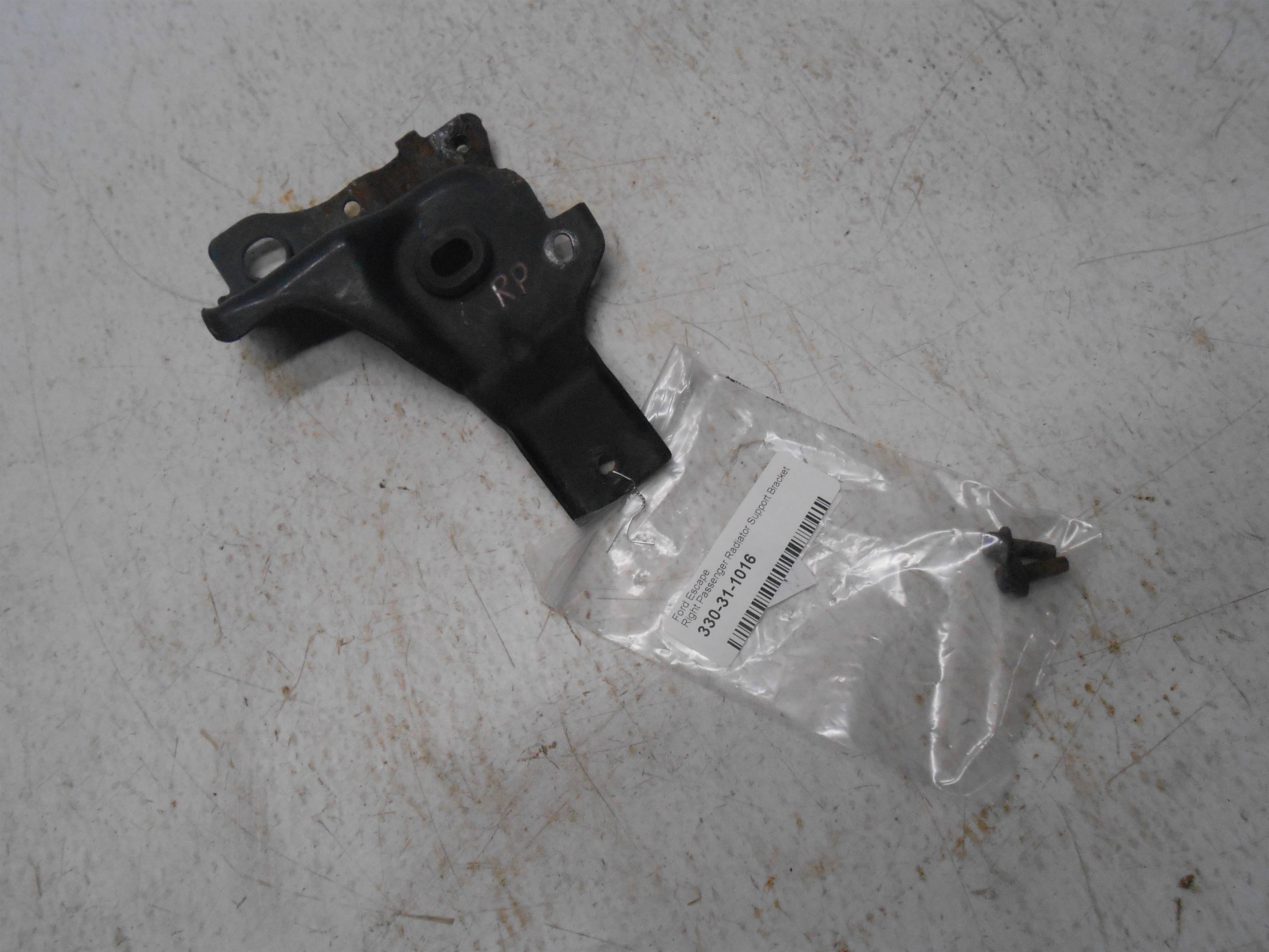 Used 2006 ford escape Right Passenger Radiator Support Bracket for sale small view front thumbnail