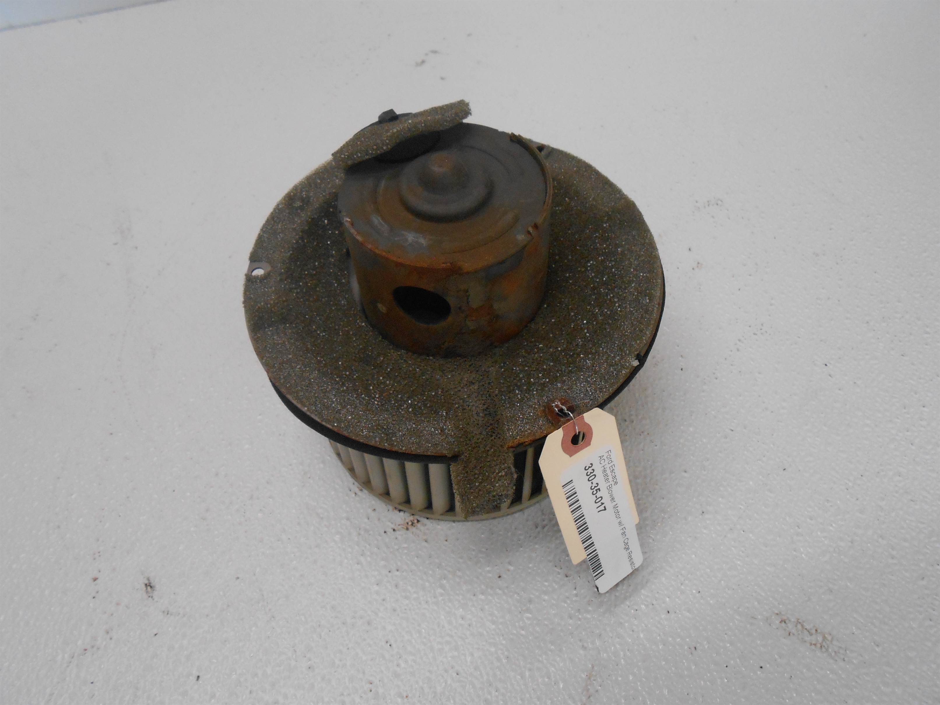 Used 2006 ford escape AC Heater Blower Motor with Fan Cage Resistor for sale small view front thumbnail