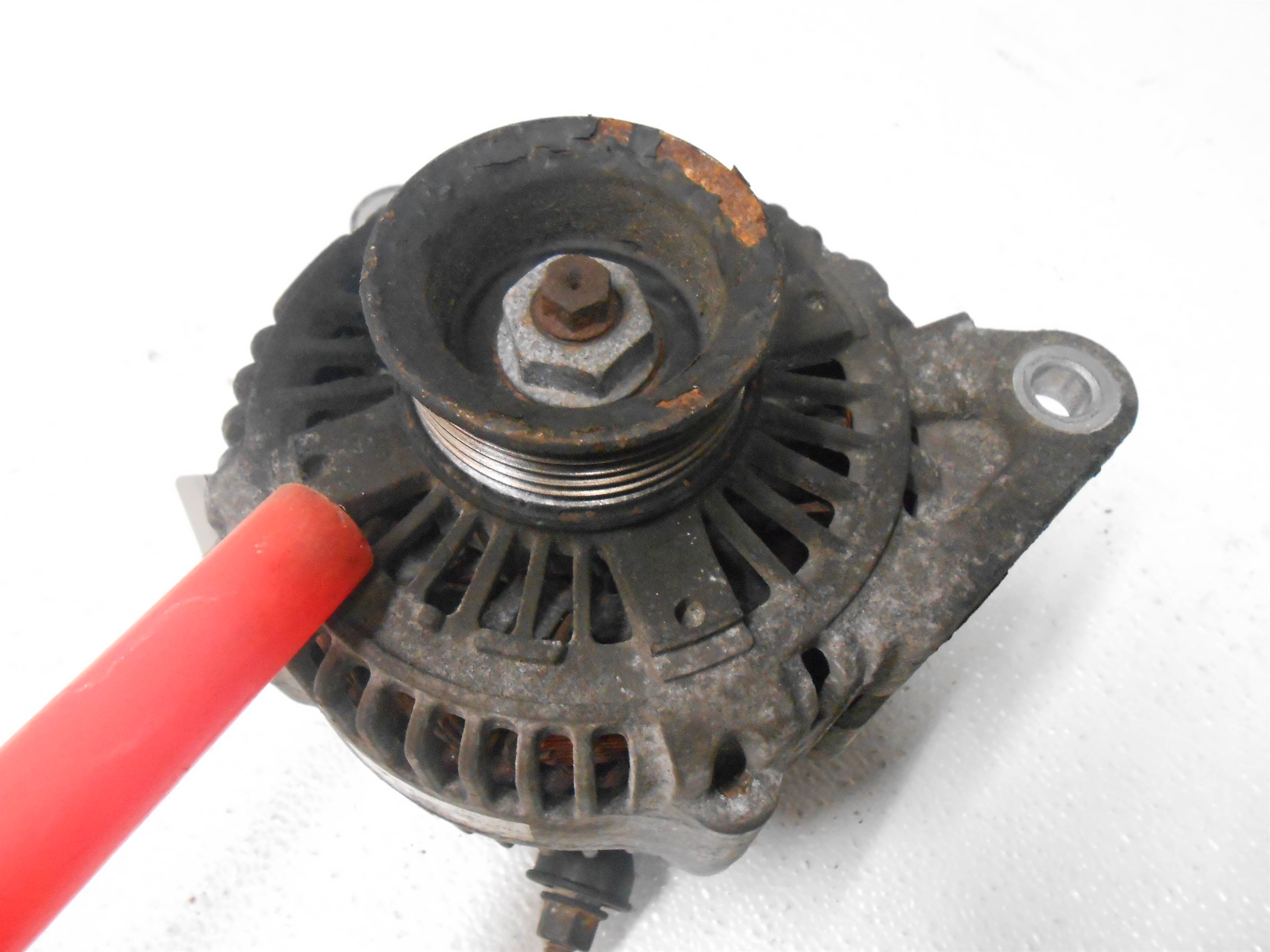 Used 99-04 jeep Grand Cherokee 01-11 Dakota Alternator 4.7L Denso manufacturer for sale small view front thumbnail