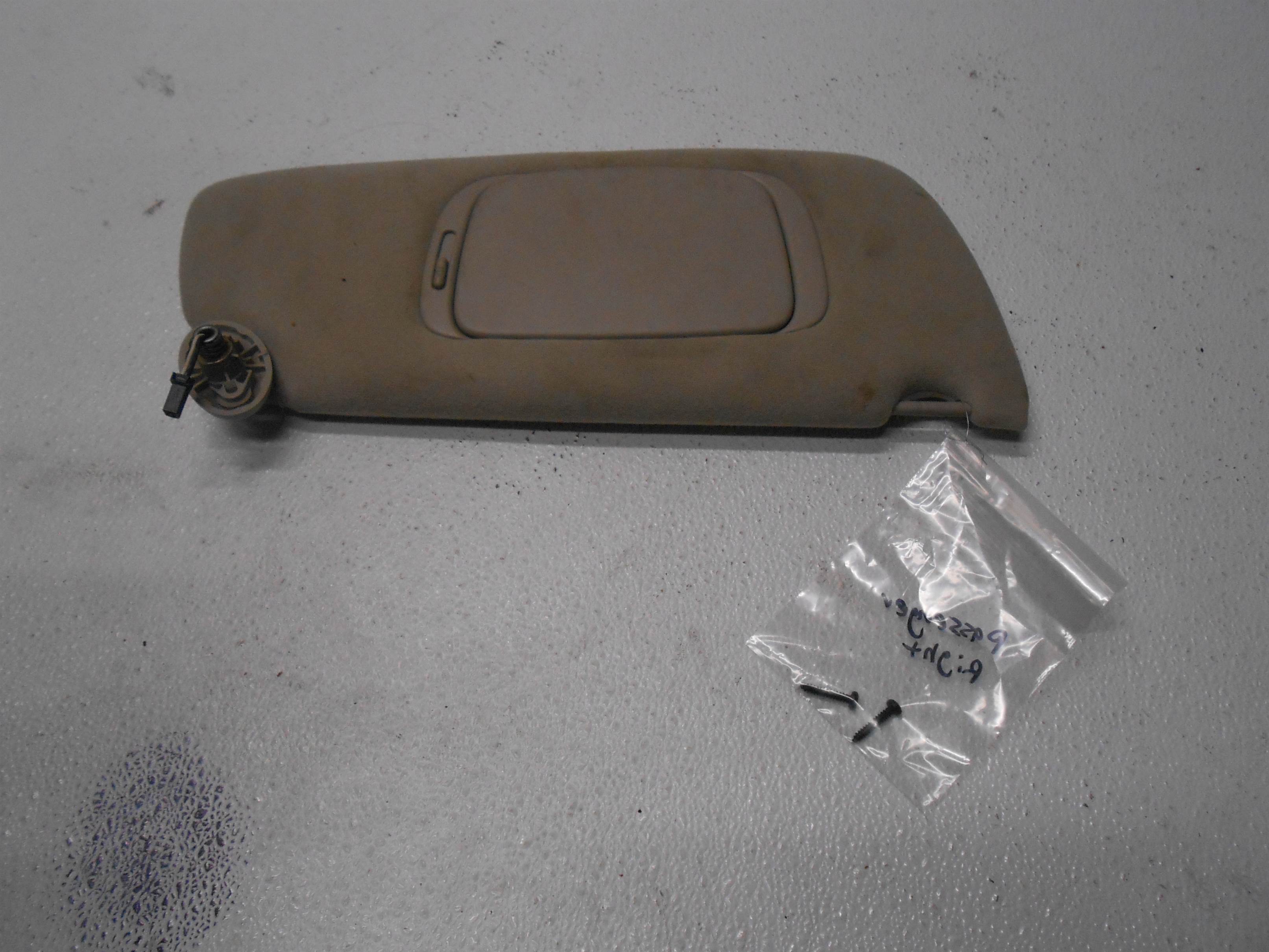 Used 2004 jeep Grand Cherokee Right Passenger Sun Visor Mirror Sunvisor for sale small view front thumbnail