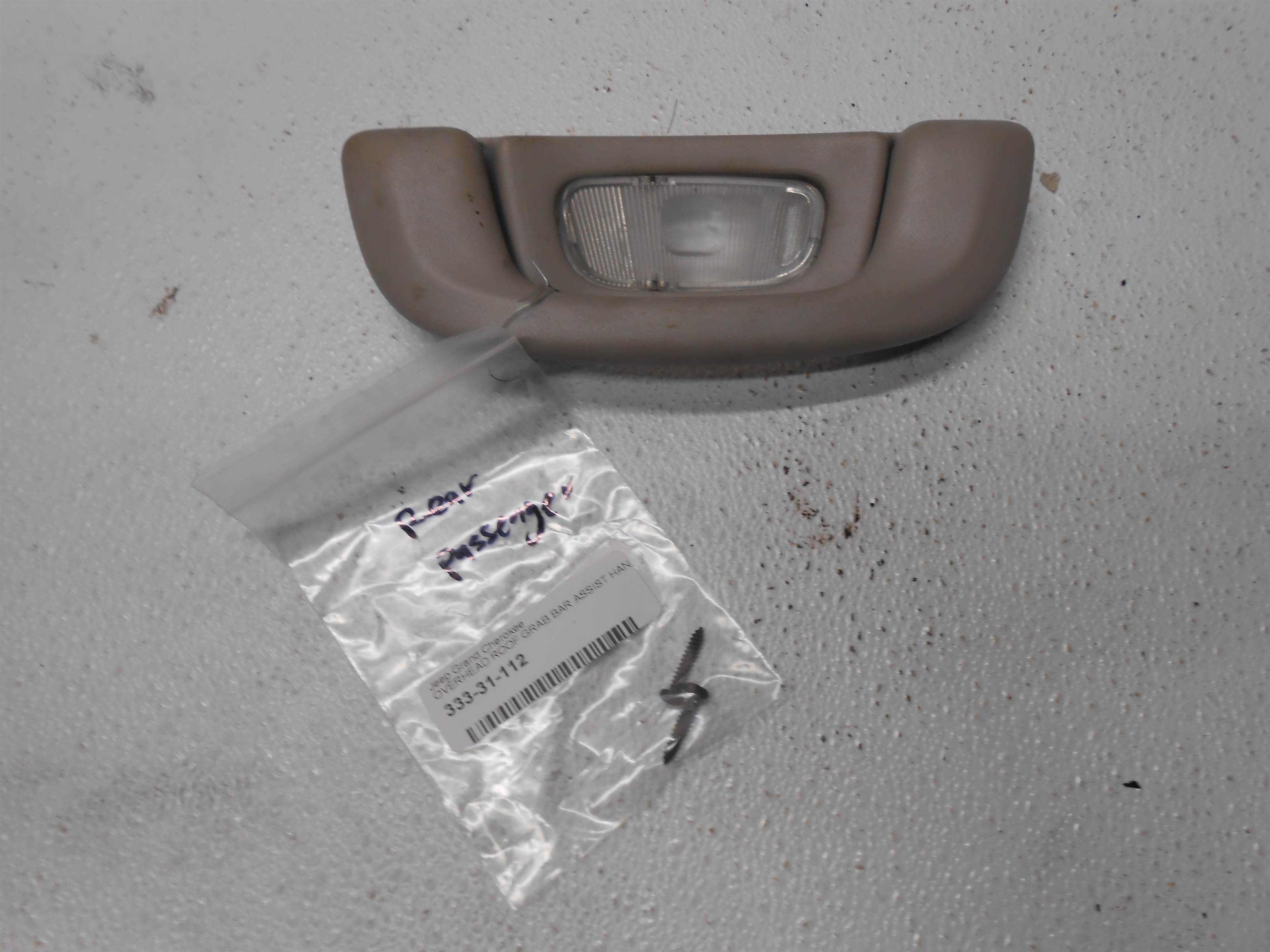 Used 2004 jeep Grand Cherokee OVERHEAD ROOF GRAB BAR ASSIST HANDLE rear rh PASS for sale small view front thumbnail