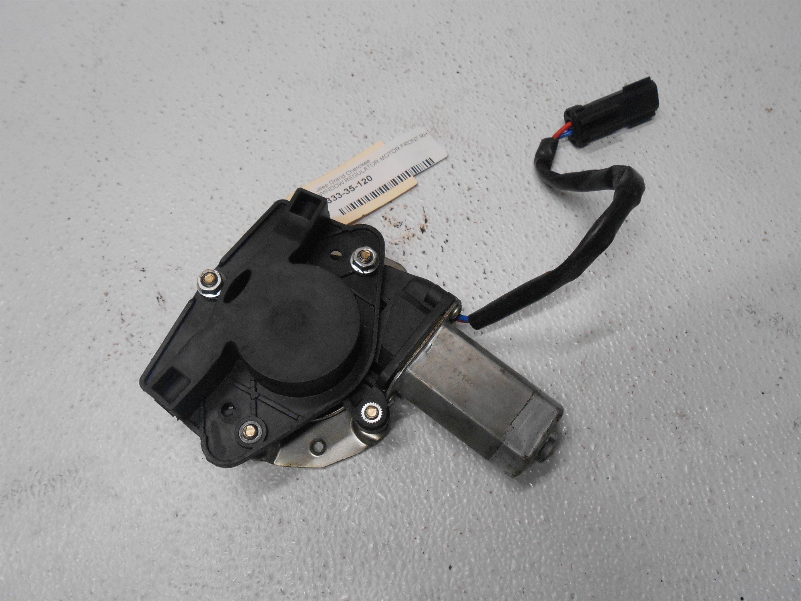Used 2004 jeep Grand Cherokee WINDOW REGULATOR MOTOR FRONT RH RIGHT PASSENGER for sale small view front thumbnail