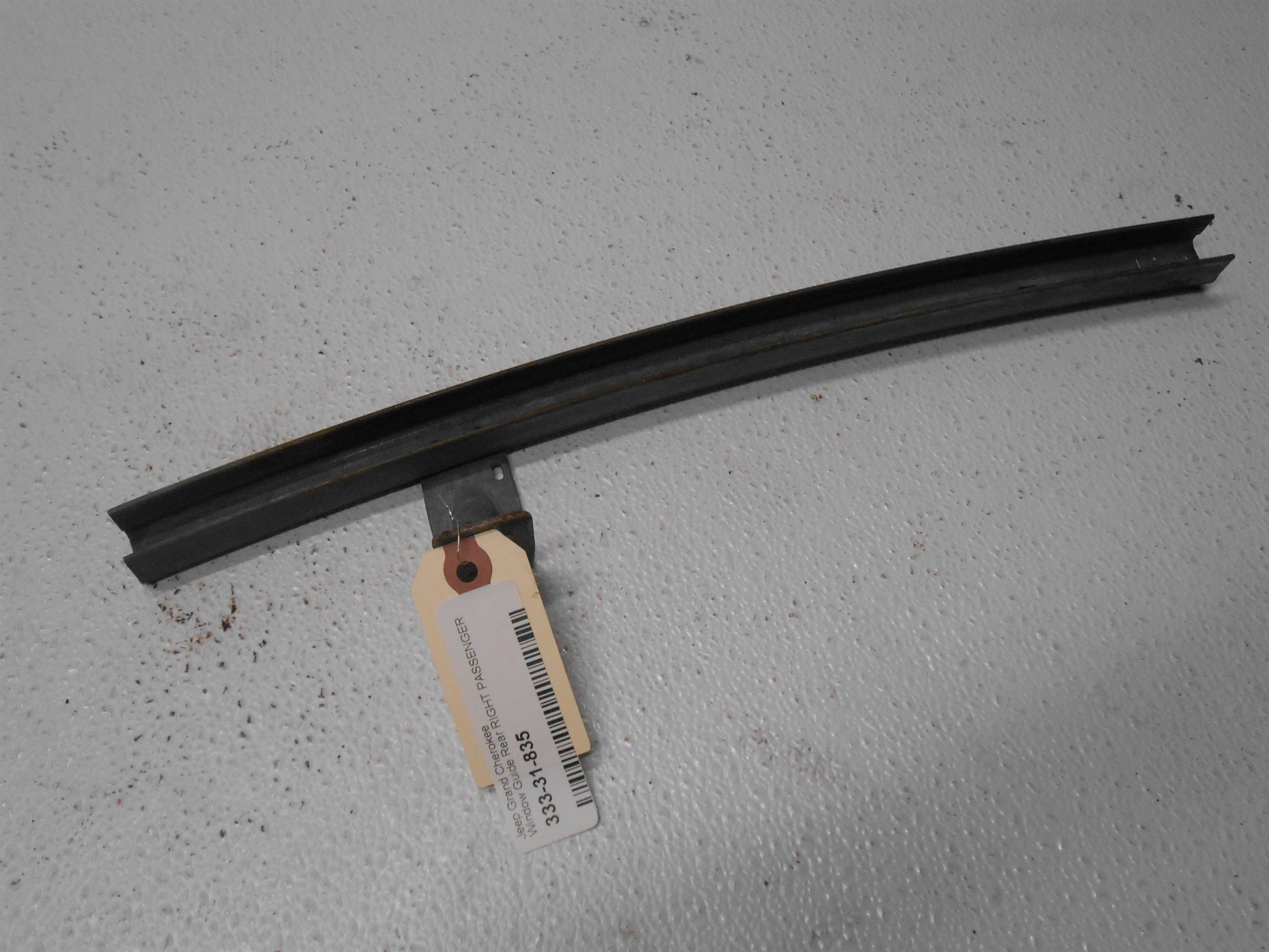 Used 2004 jeep Grand Cherokee Window Guide Rear RIGHT PASSENGER for sale small view front thumbnail
