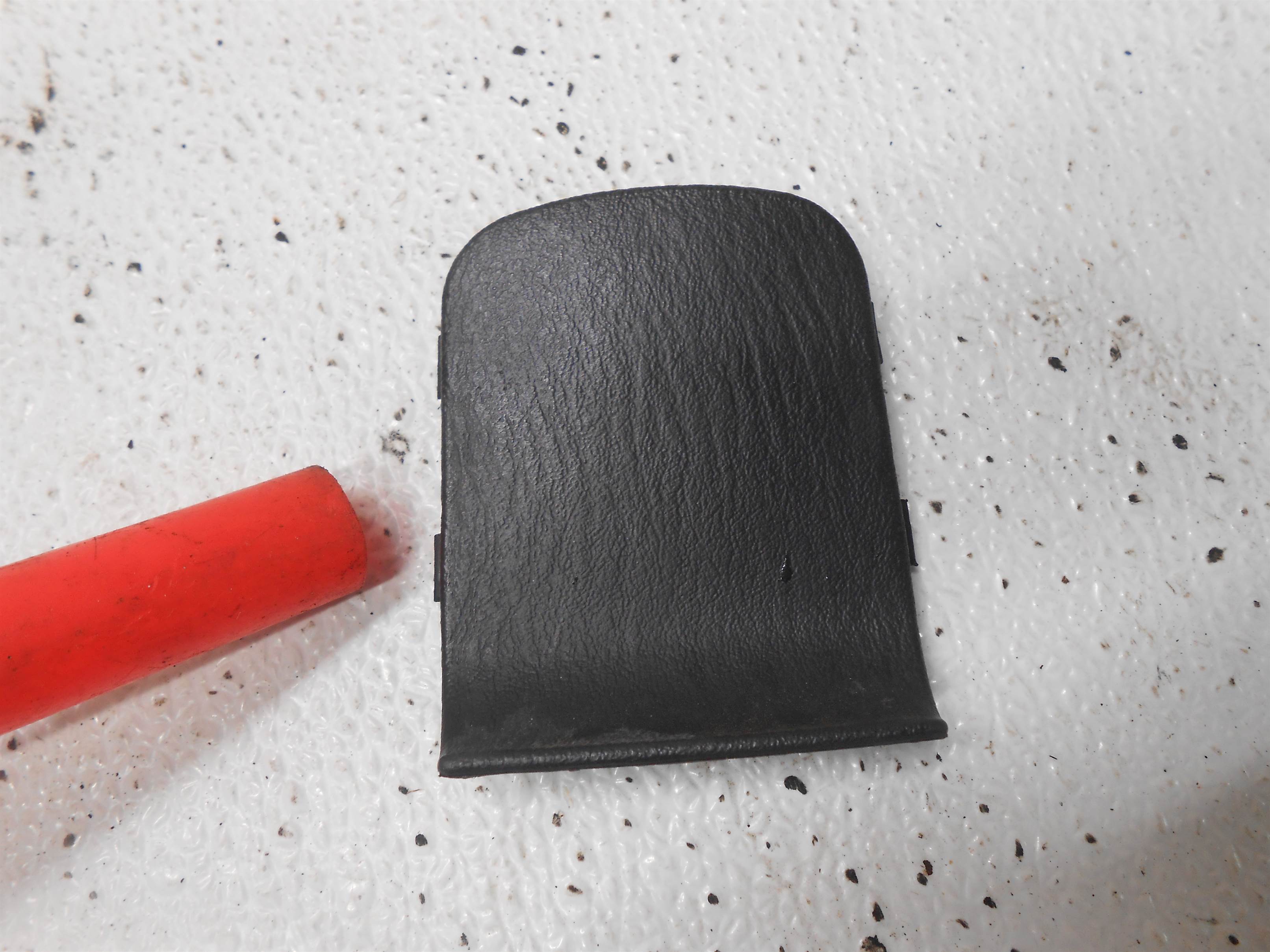 Used 2004 jeep Grand Cherokee Left Driver Pillar B Seat Belt Bolt Cover for sale small view front thumbnail
