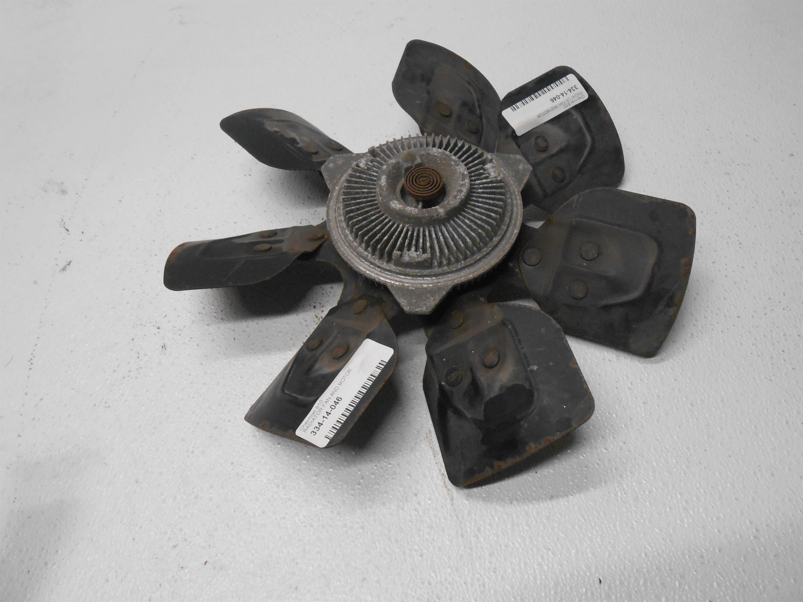 Used 1998 chevrolet S10 RADIATOR FAN BLADE with MOTOR for sale small view front thumbnail