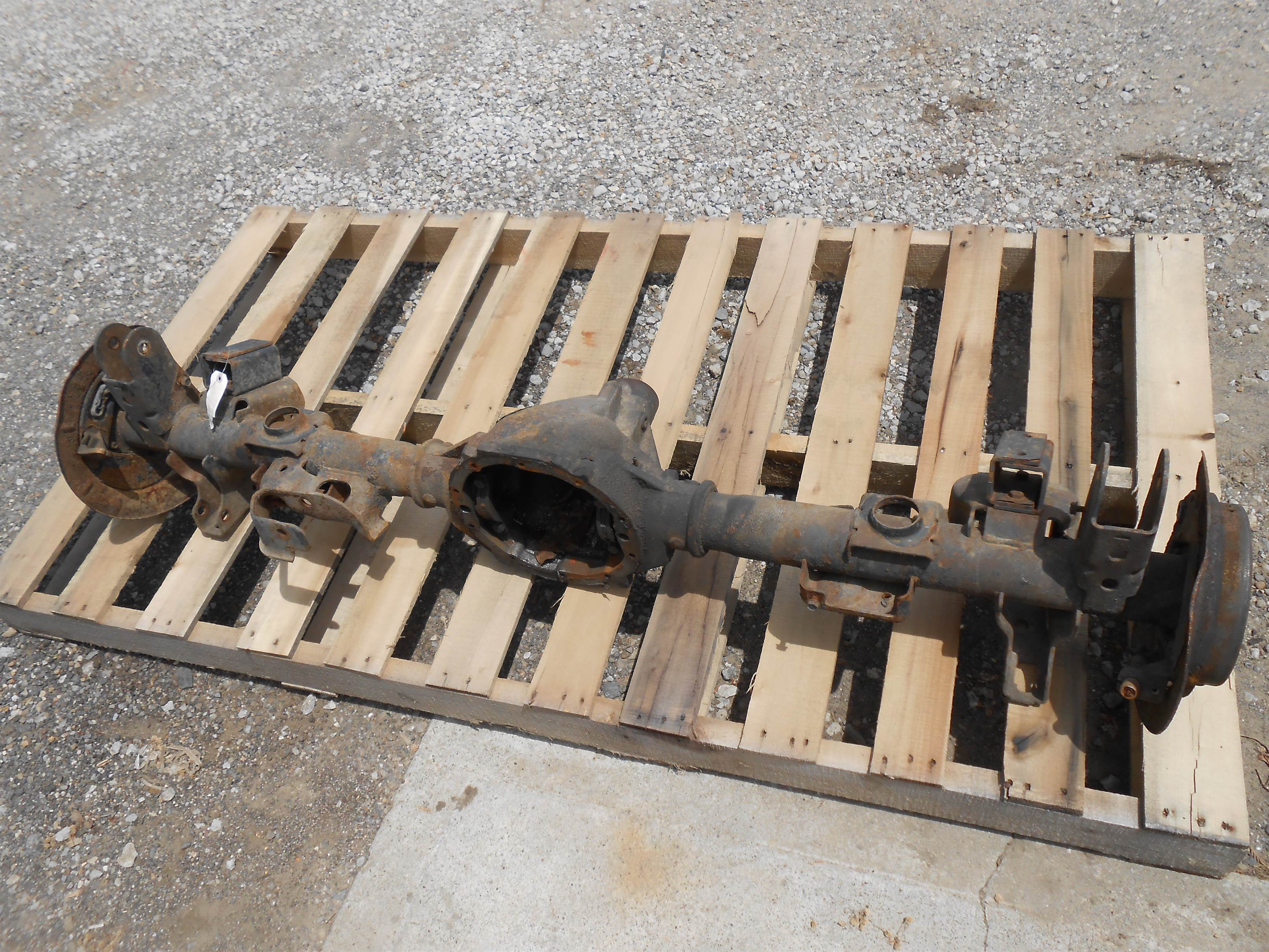 Used 2004 GMC Yukon Rear Axle Assembly Housing Only for sale small view front thumbnail