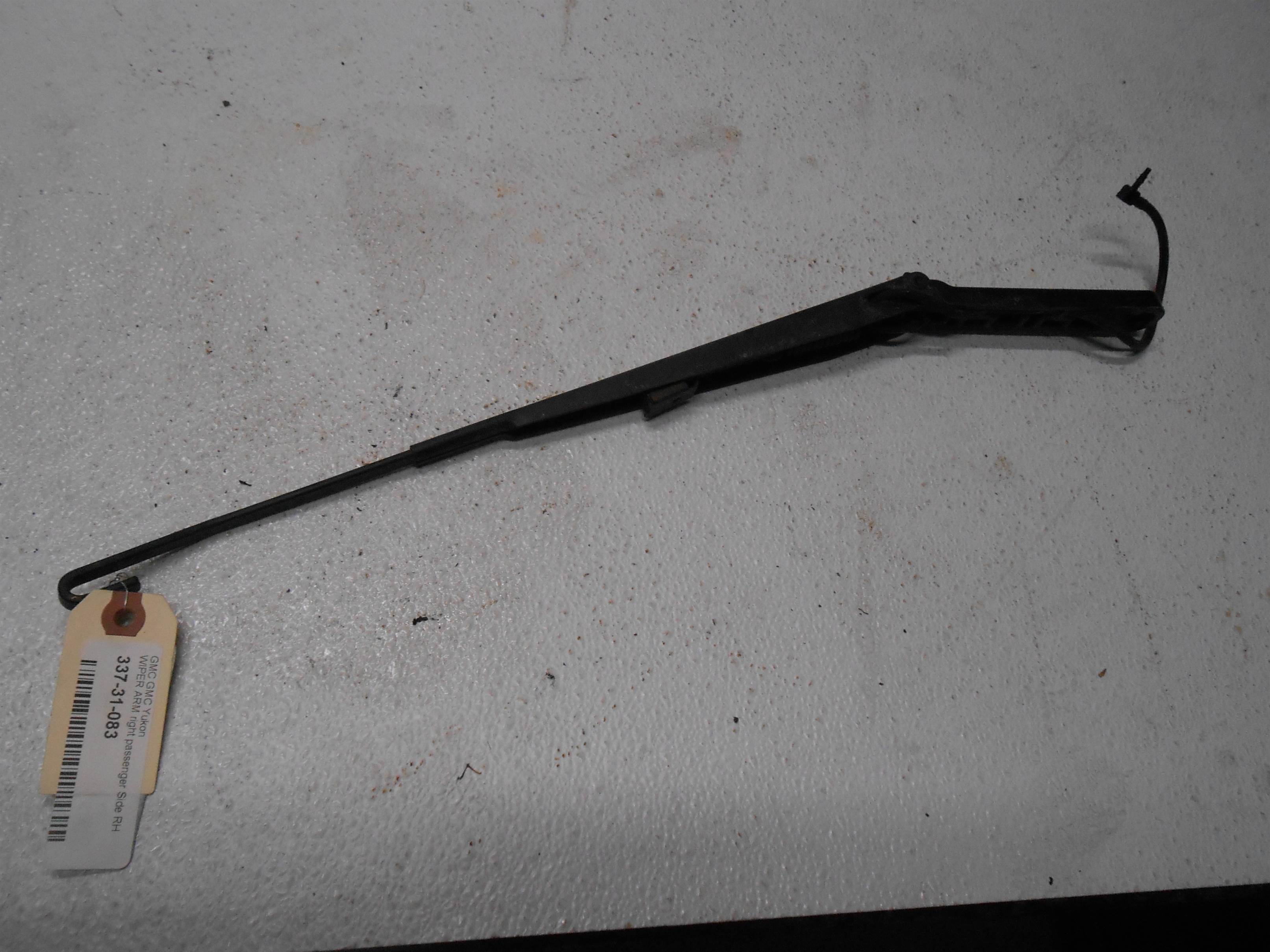 Used 2004 GMC Yukon Right RH Passenger side Windshield Wiper Arm for sale small view front thumbnail