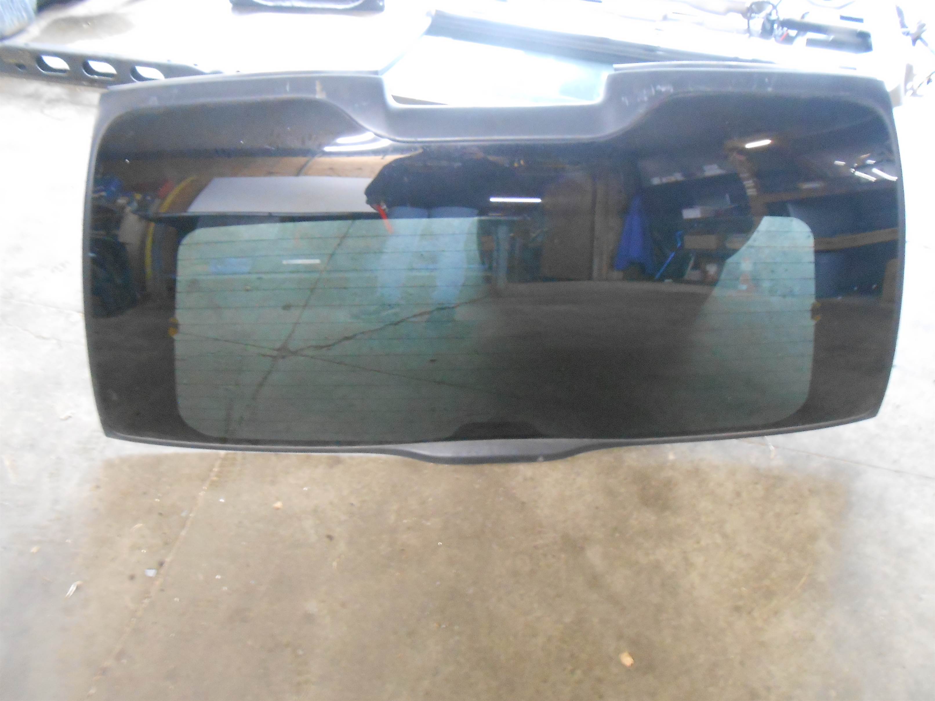 Used 2004 GMC Yukon Rear Window Rear Back Hatch Glass for sale small view front thumbnail