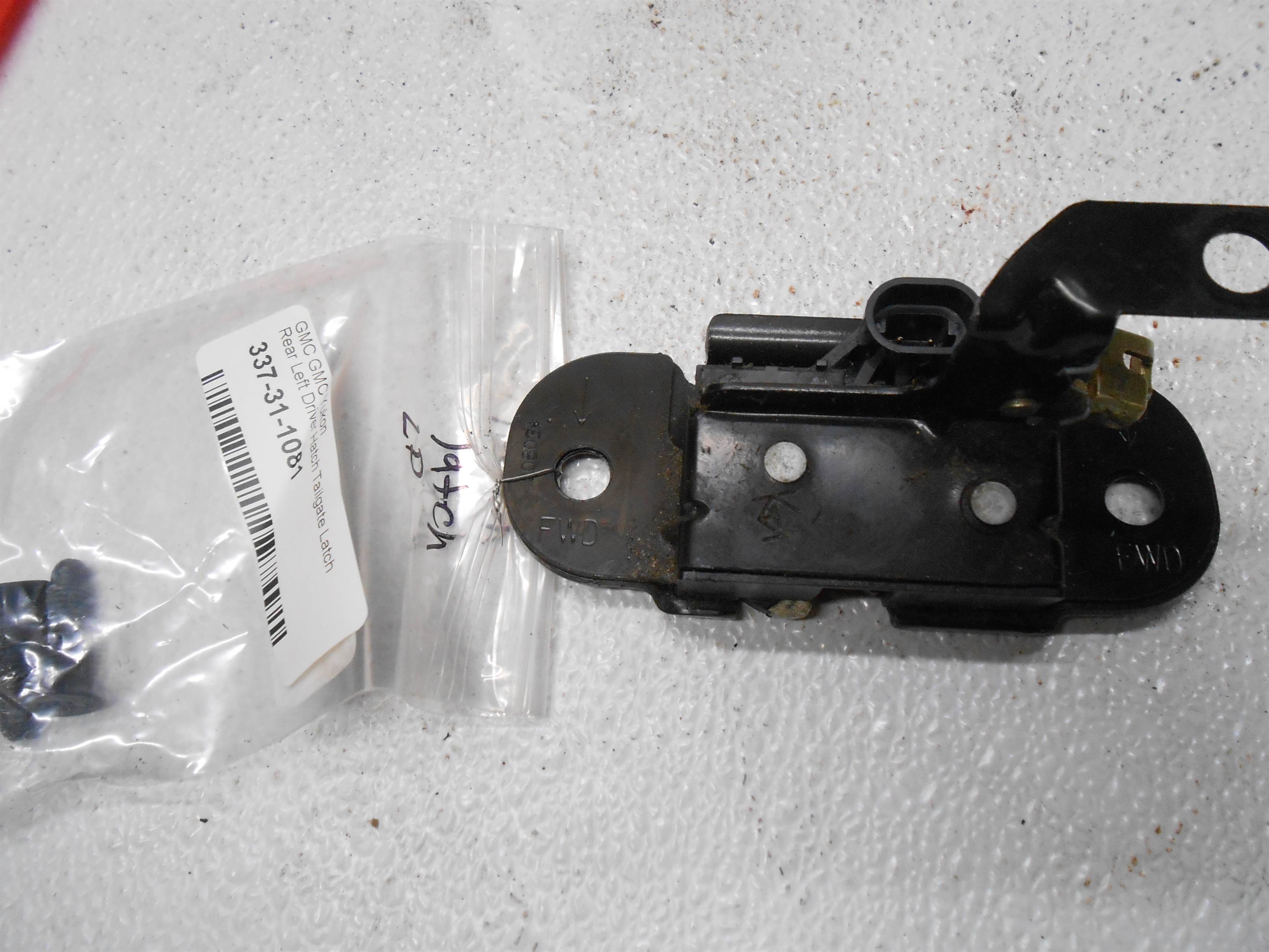 Used 2004 GMC Yukon Rear Left LH Driver side Hatch Tailgate Latch for sale small view front thumbnail