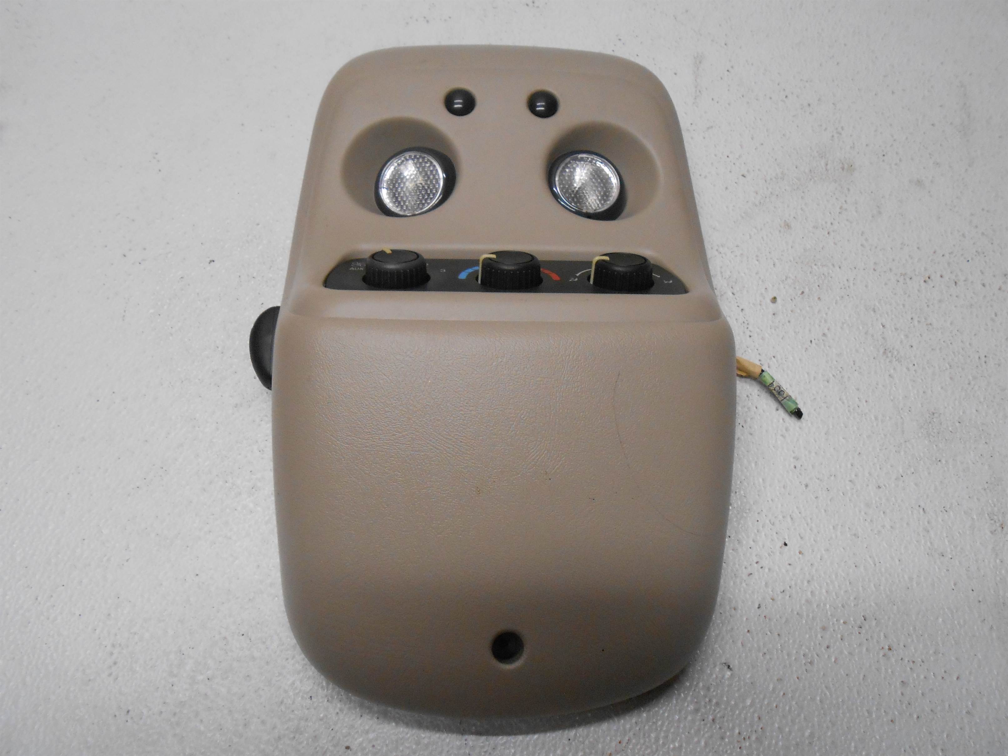 Used 2004 GMC Yukon Overhead Roof Console Control Unit for sale small view front thumbnail
