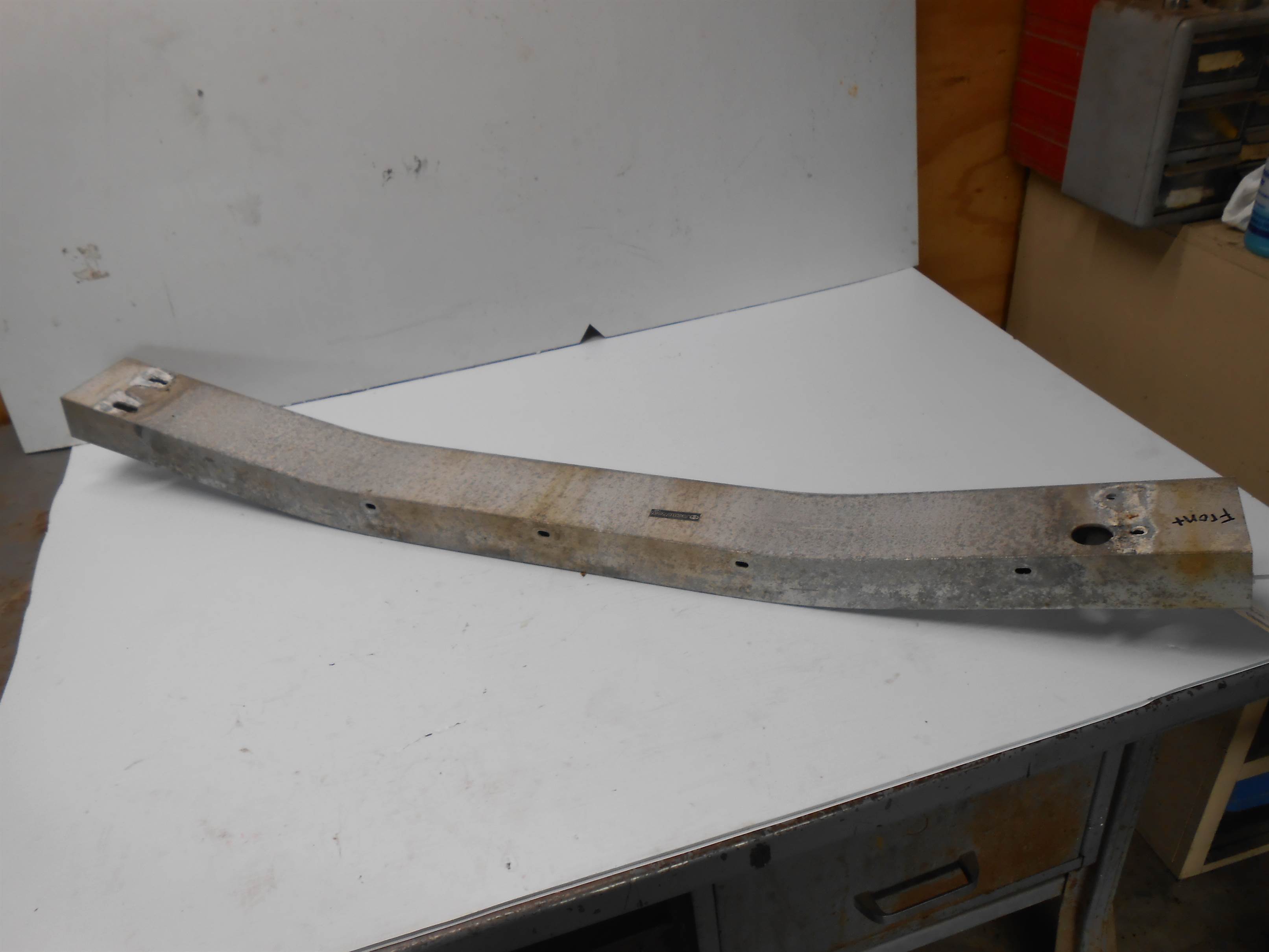 Used 2007 Toyota Prius Front Impact Bumper Reinforcement Bumper Energy Absorber for sale small view front thumbnail