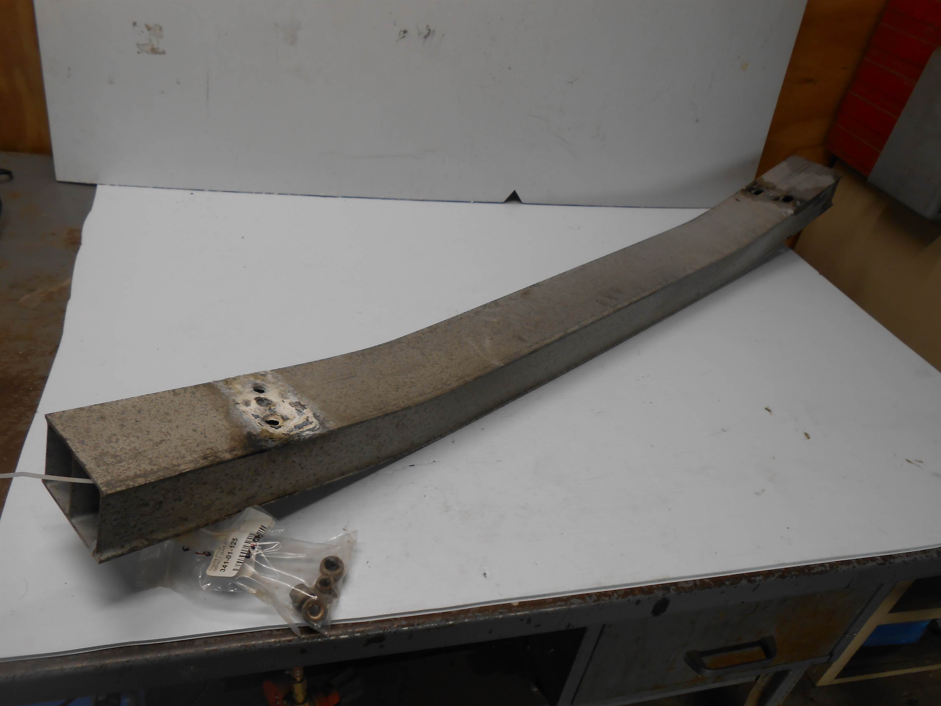 Used 2004-2009 Toyota Prius Rear Reinforcement Bumper Impact Bar for sale small view front thumbnail
