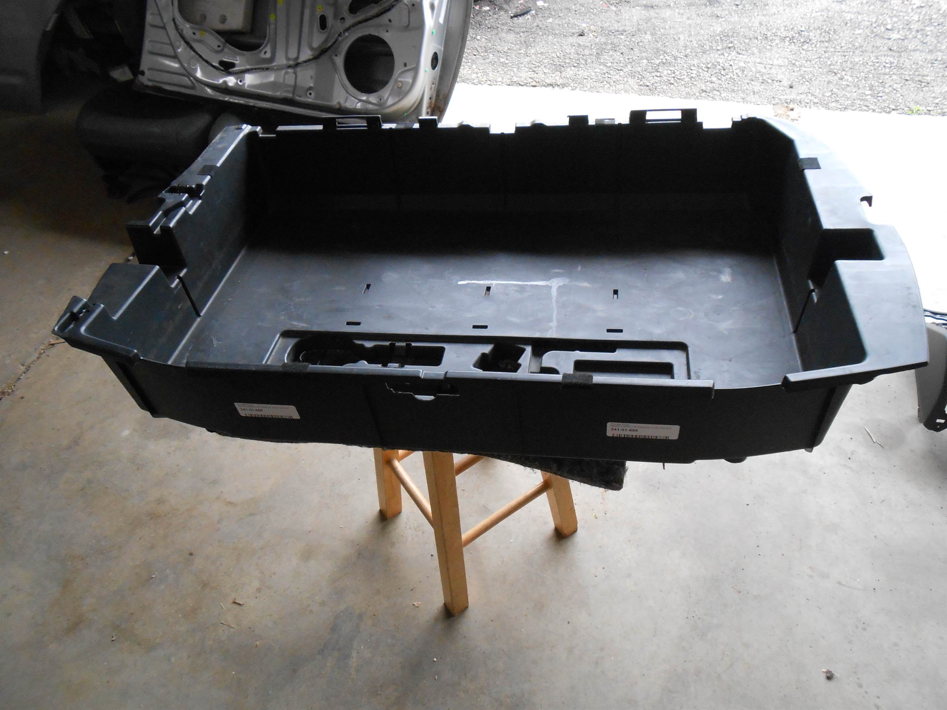 Used 2007 Toyota Prius Rear Cargo Storage Container Floor Box for sale small view front thumbnail