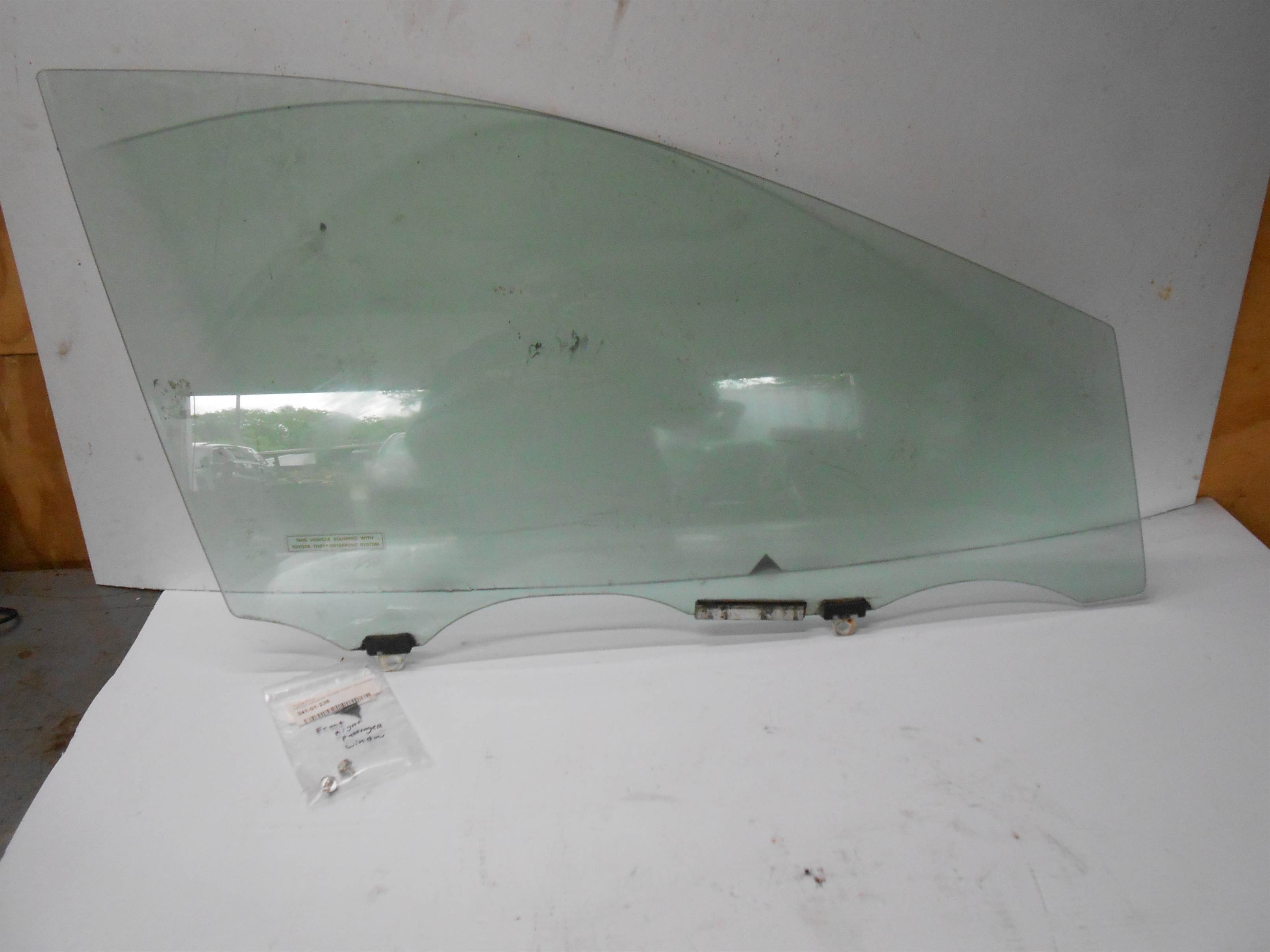Used 2007 Toyota Prius Front Right RH Passenger side Door Window Glass for sale small view front thumbnail
