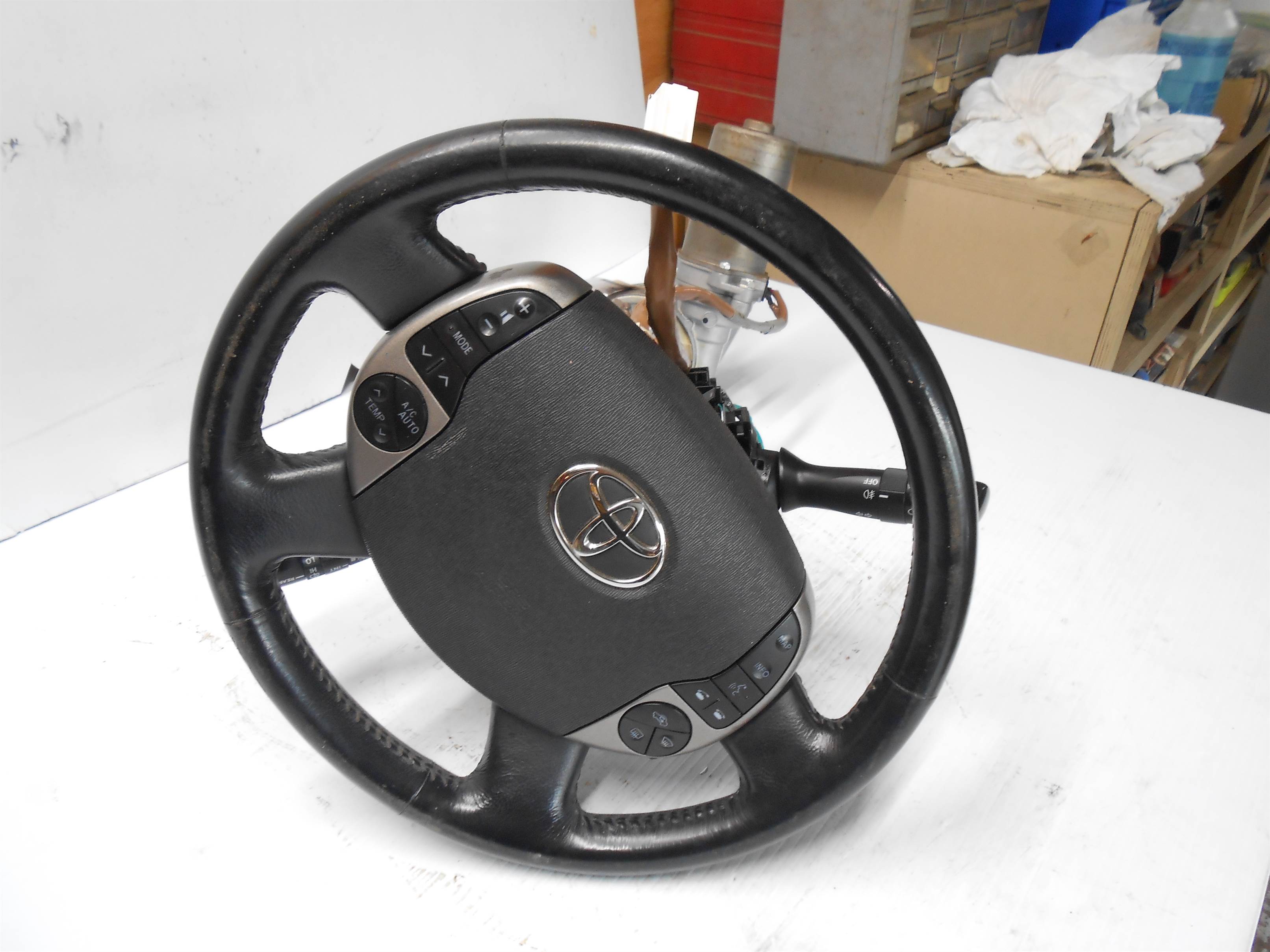 Used 2004-2009 Toyota Prius Steering Wheel Column - Really Good Shape for sale small view front thumbnail