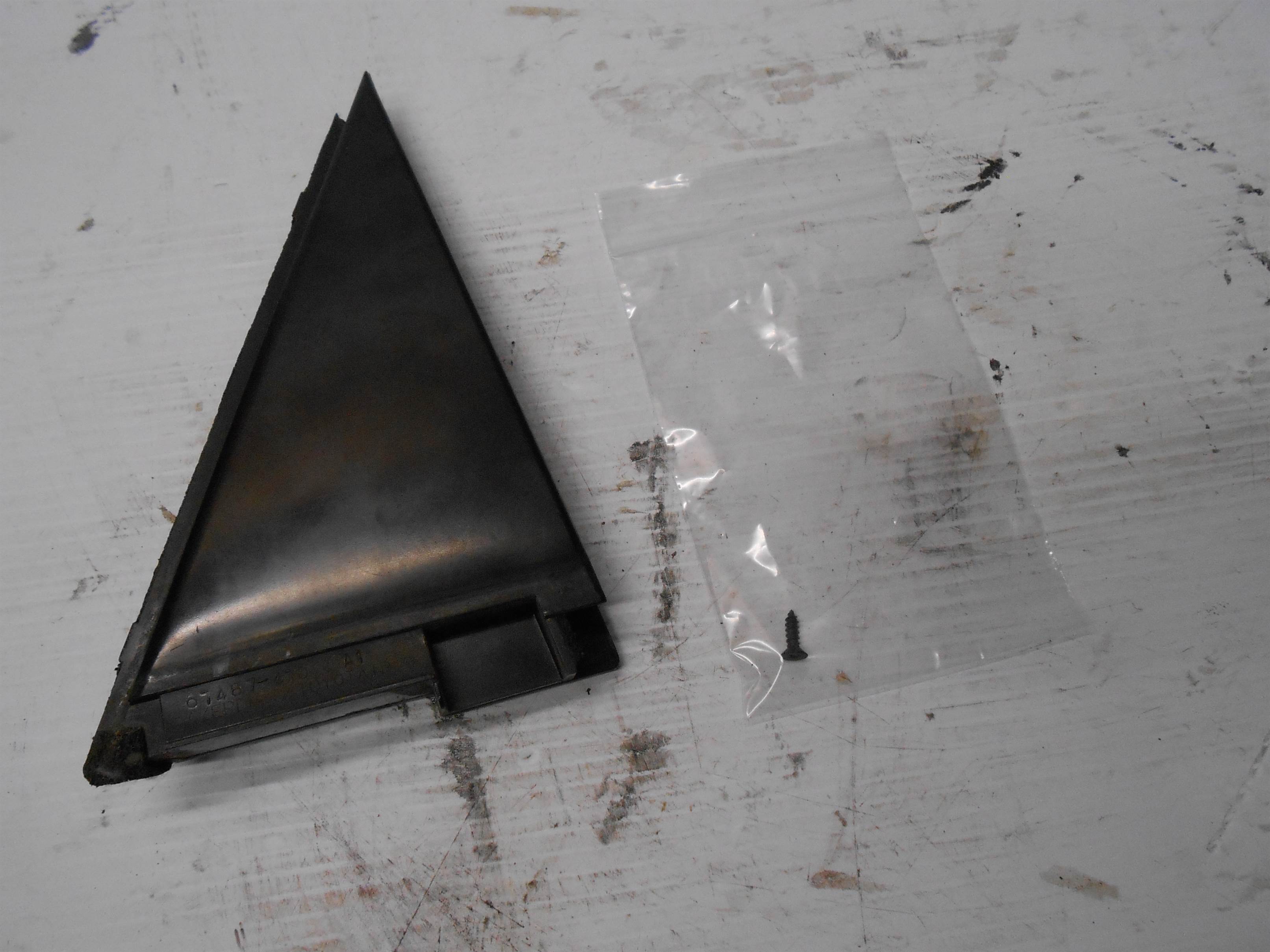 Used 2007 Toyota Prius Rear Right RH Passenger side Exterior Triangle Corner Trim for sale small view front thumbnail
