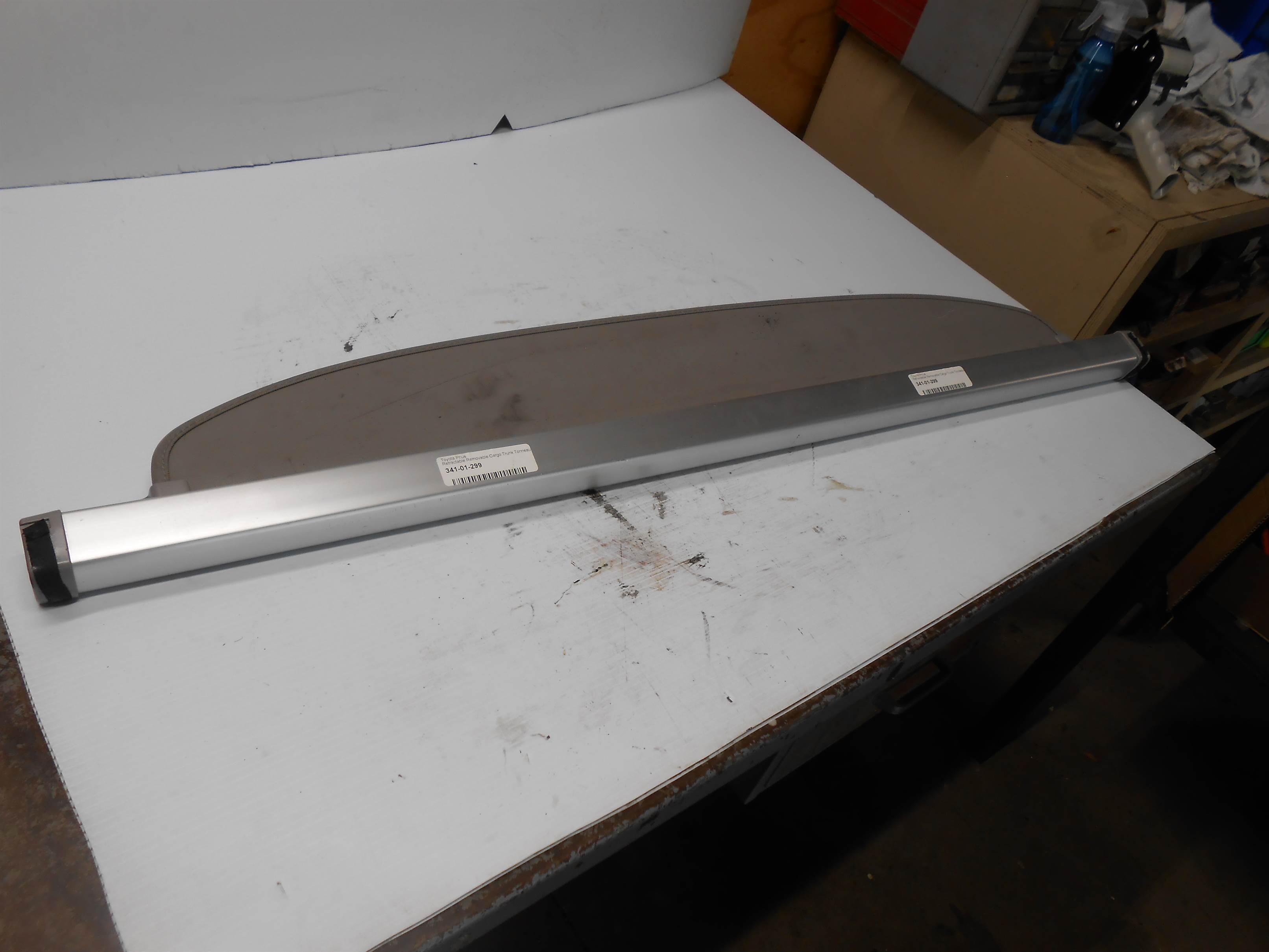 Used 2004-2009 Toyota Prius Retractable Removable Cargo Trunk Tonneau Cover OEM for sale small view front thumbnail