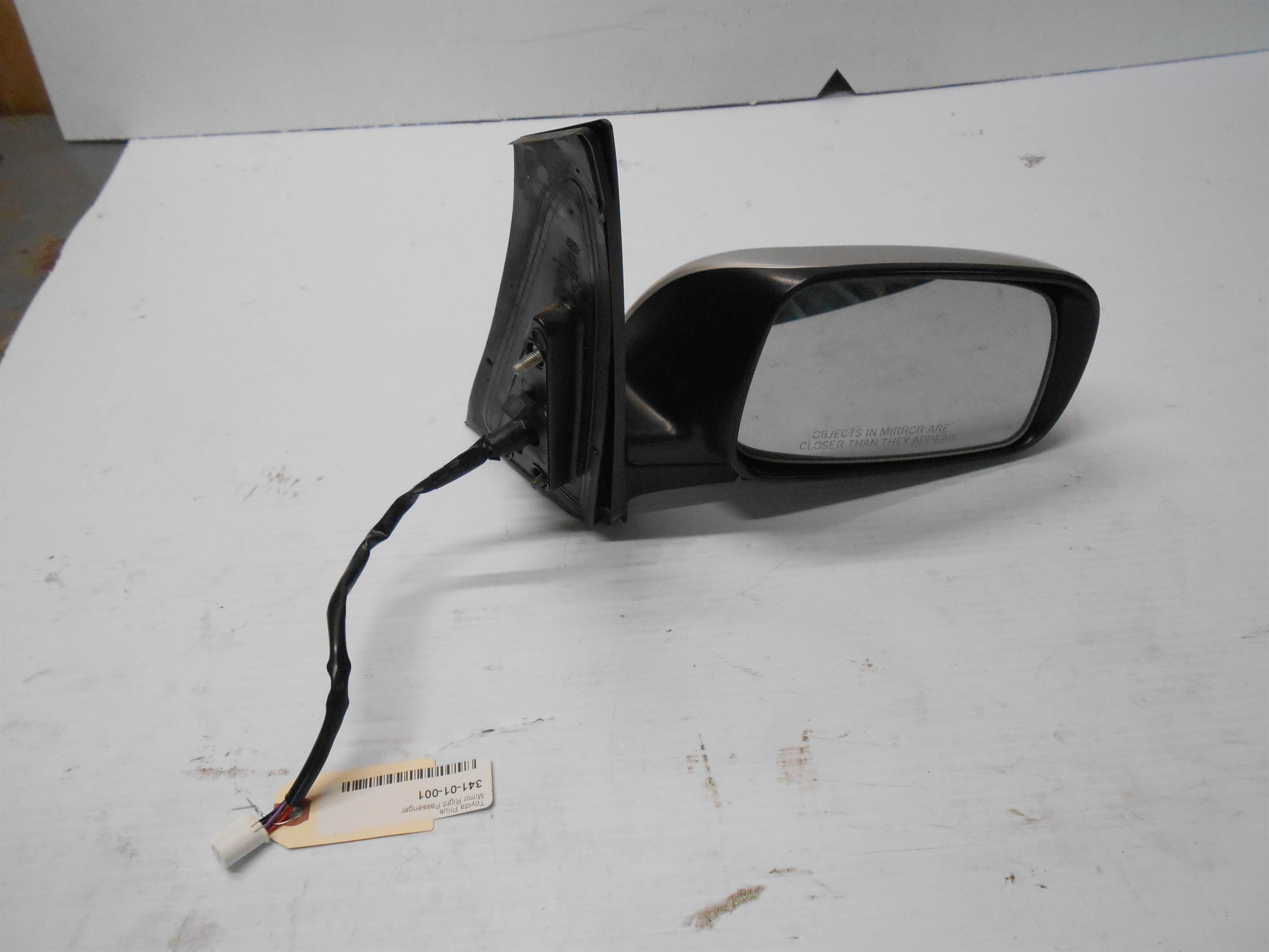 Used 2004-2009 Toyota Prius Right Passenger Door Mirror Classic Silver Metallic 1F7 for sale small view front thumbnail
