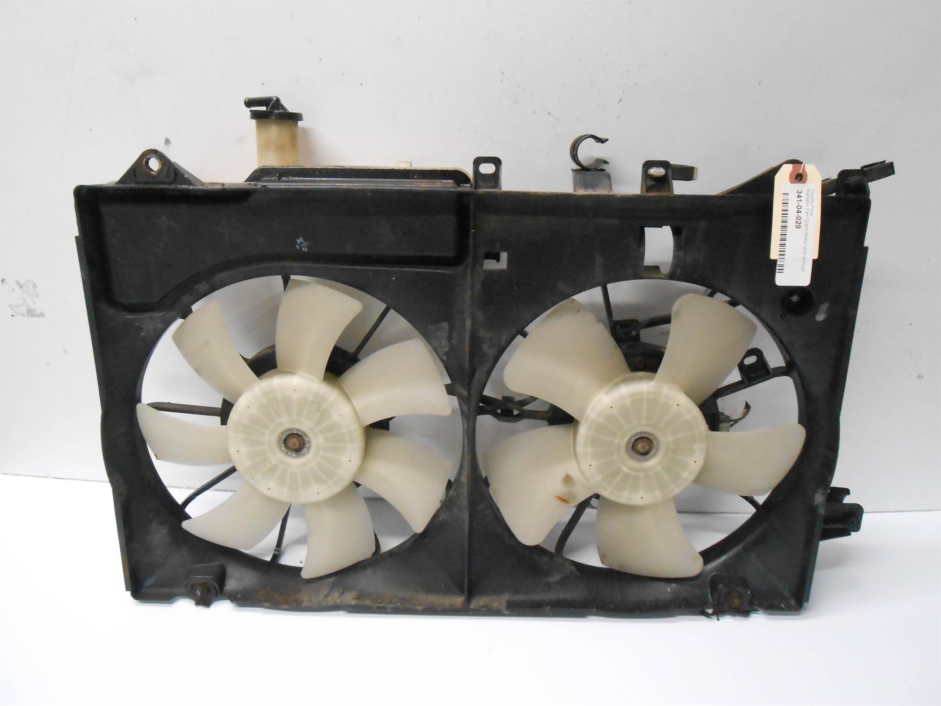 Used 2007 Toyota Prius Radiator Cooling Fan Clutch Motor with Shroud for sale small view front thumbnail