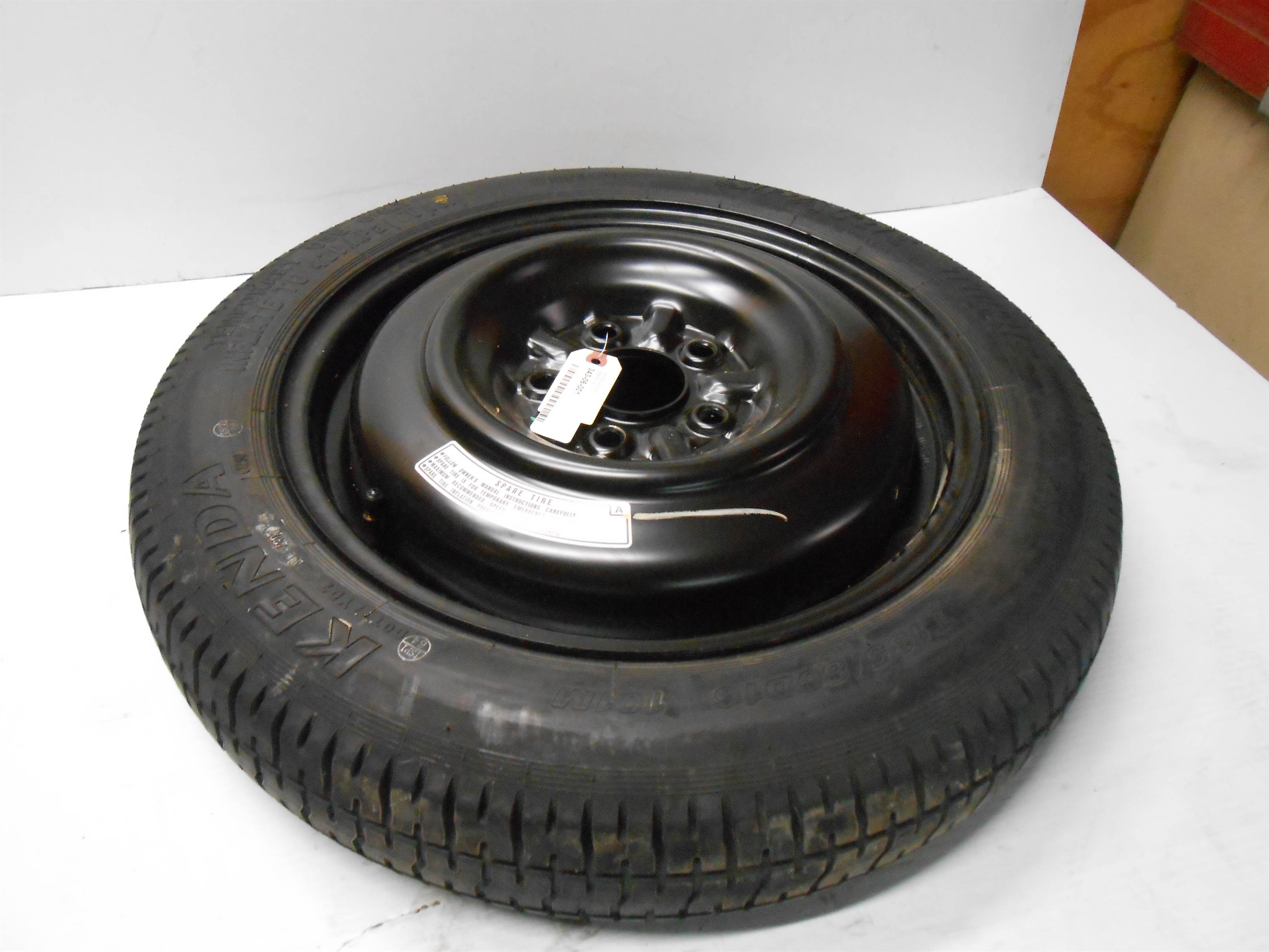 Used 2008 2009 2010 2011 2012 Honda Accord Emergency Spare Donut Tire 16x4 for sale small view front thumbnail