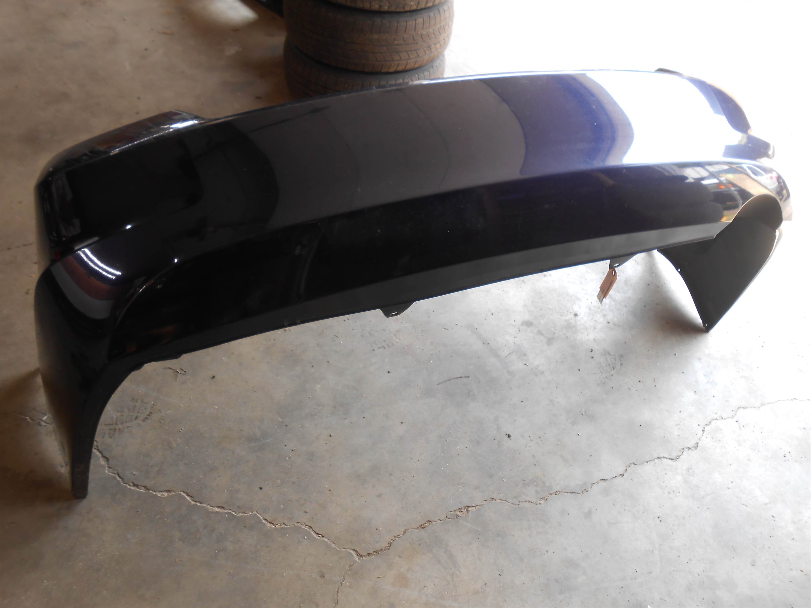 Used 2008-2012 Honda Accord Rear Bumper Cover Paint Code b536p royal Blue Pearl for sale small view front thumbnail