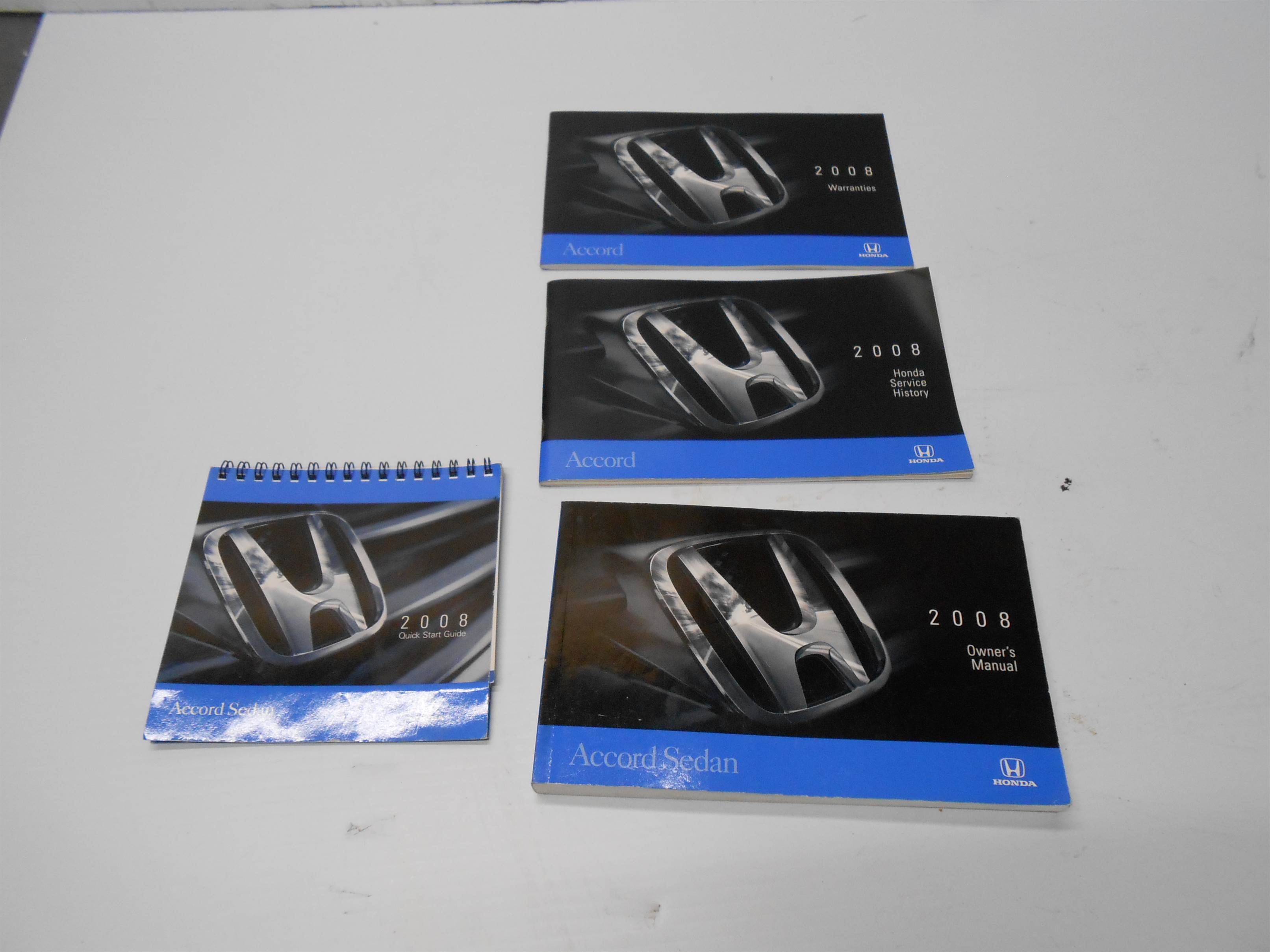 Used 08 2008 Honda Accord Sedan Owners Manual for sale small view front thumbnail
