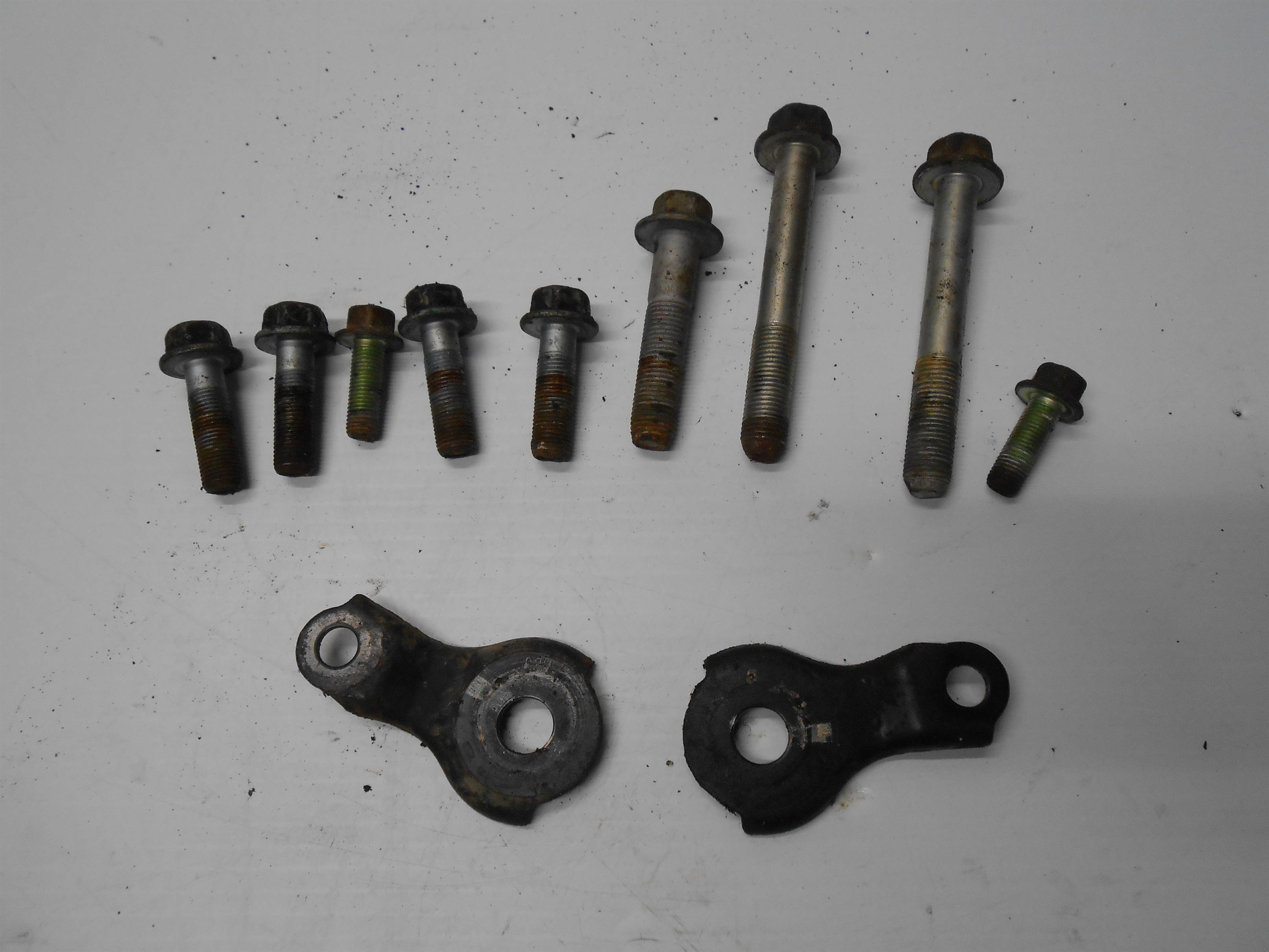 Used 2008 Honda Accord Power Steering Rack Bolts with Brackets and Bracket Bolts for sale small view front thumbnail