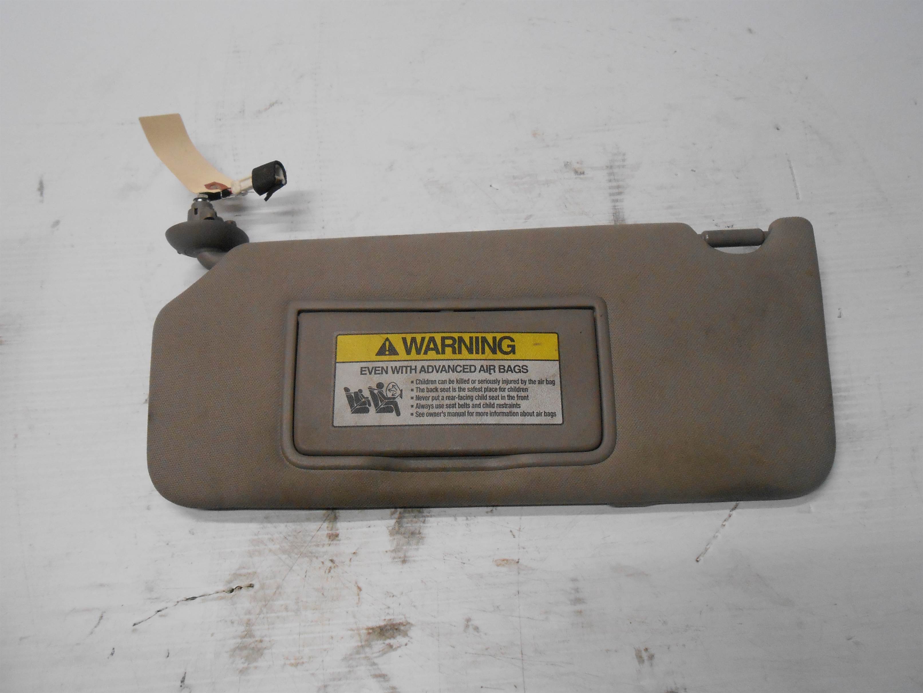 Used 2008-2012 Honda Accord Left Driver Sun Visor Mirror Sunvisor for sale small view front thumbnail