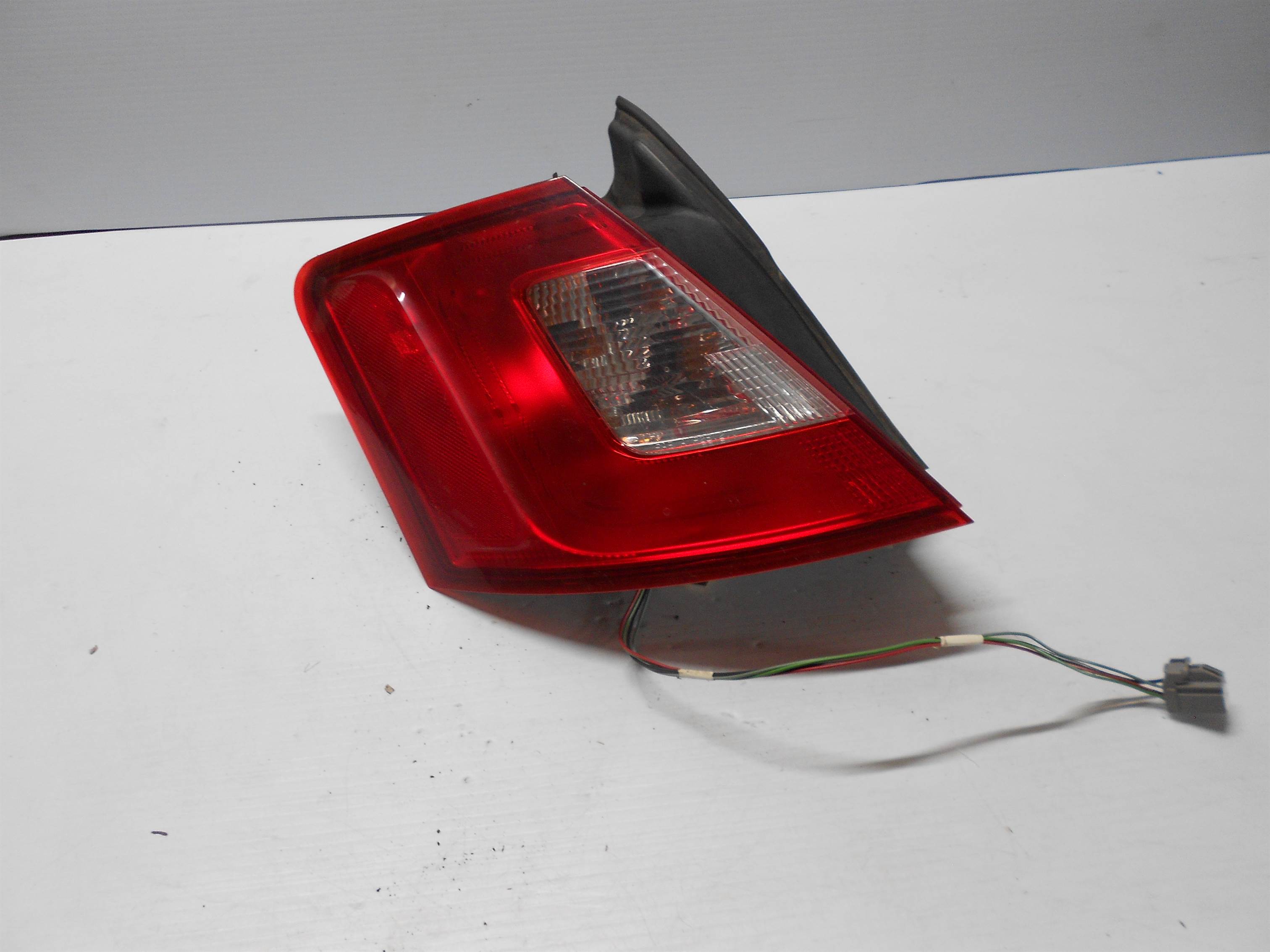 Used Driver Rear Tail Light Quarter Panel Mounted Red Surround 2010 2011 2012 for sale small view front thumbnail