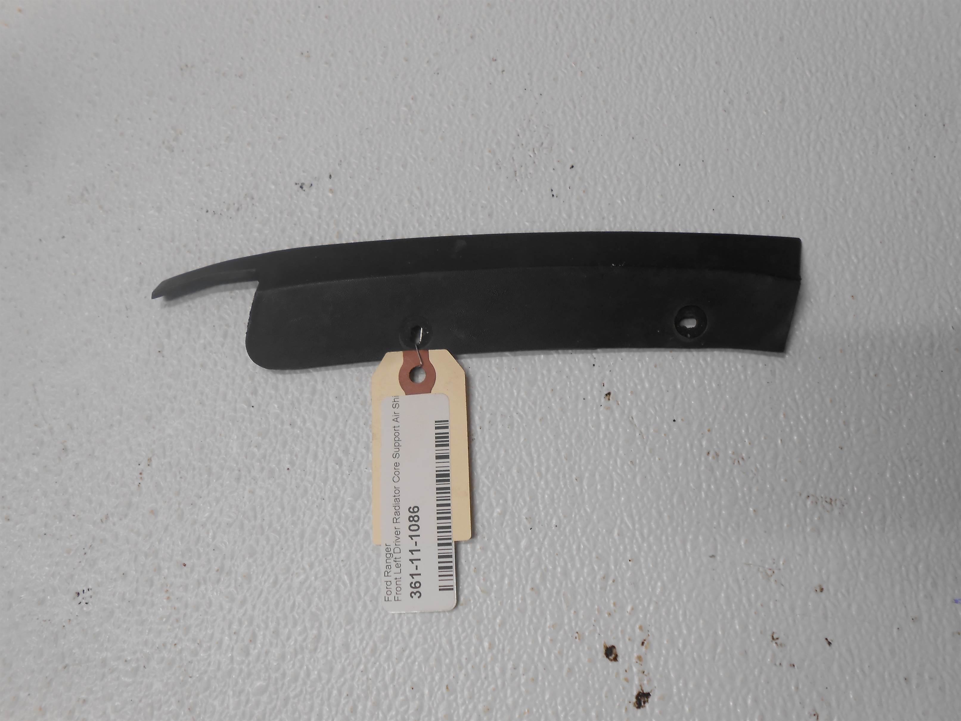 Used 2003 Ford Ranger Front Left Driver Radiator Core Support Air Shield for sale small view front thumbnail