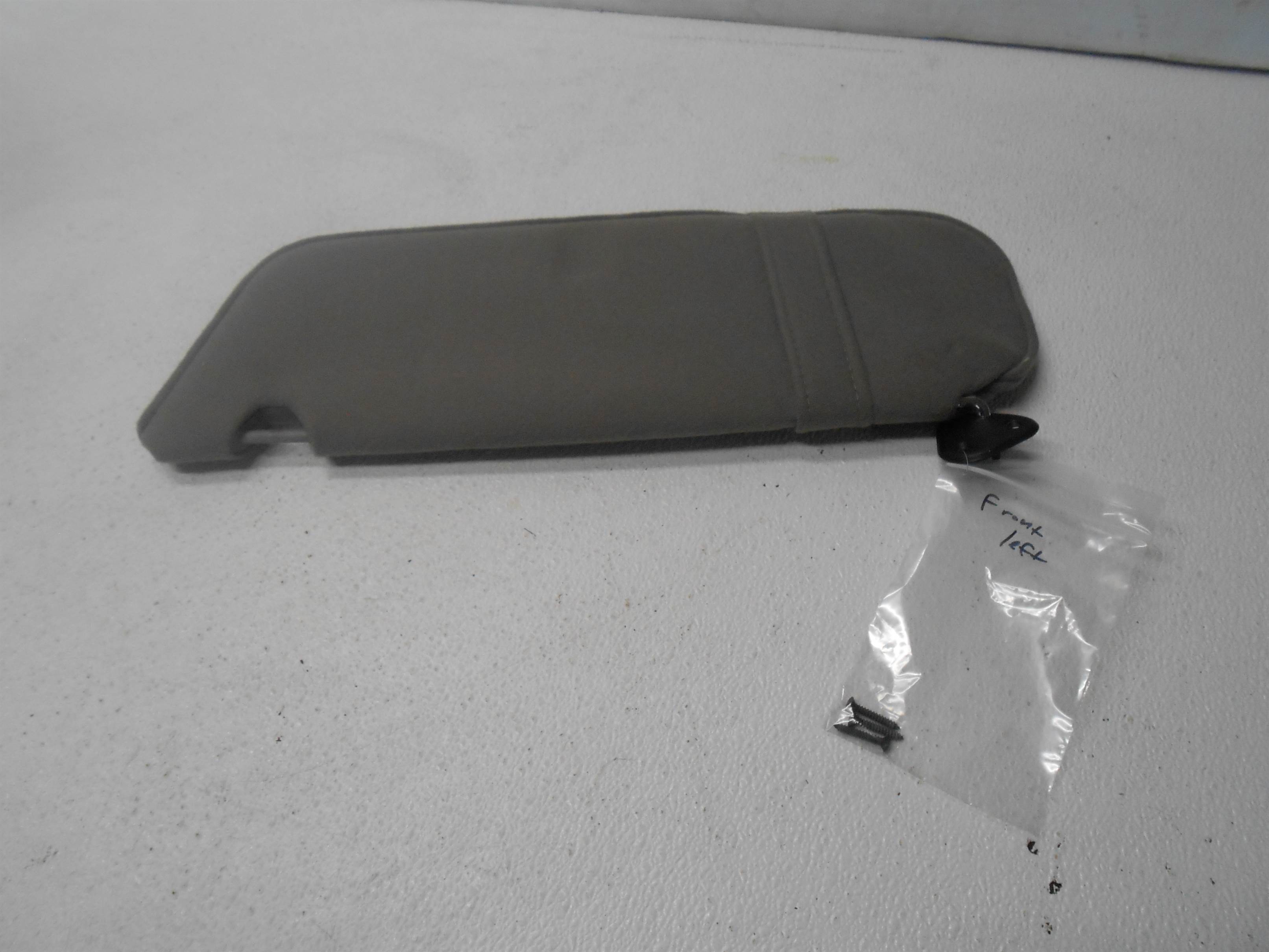 Used 1989-2006 Ford Ranger Mazda B Series Left Driver Side Sun Visor With Screws for sale small view front thumbnail