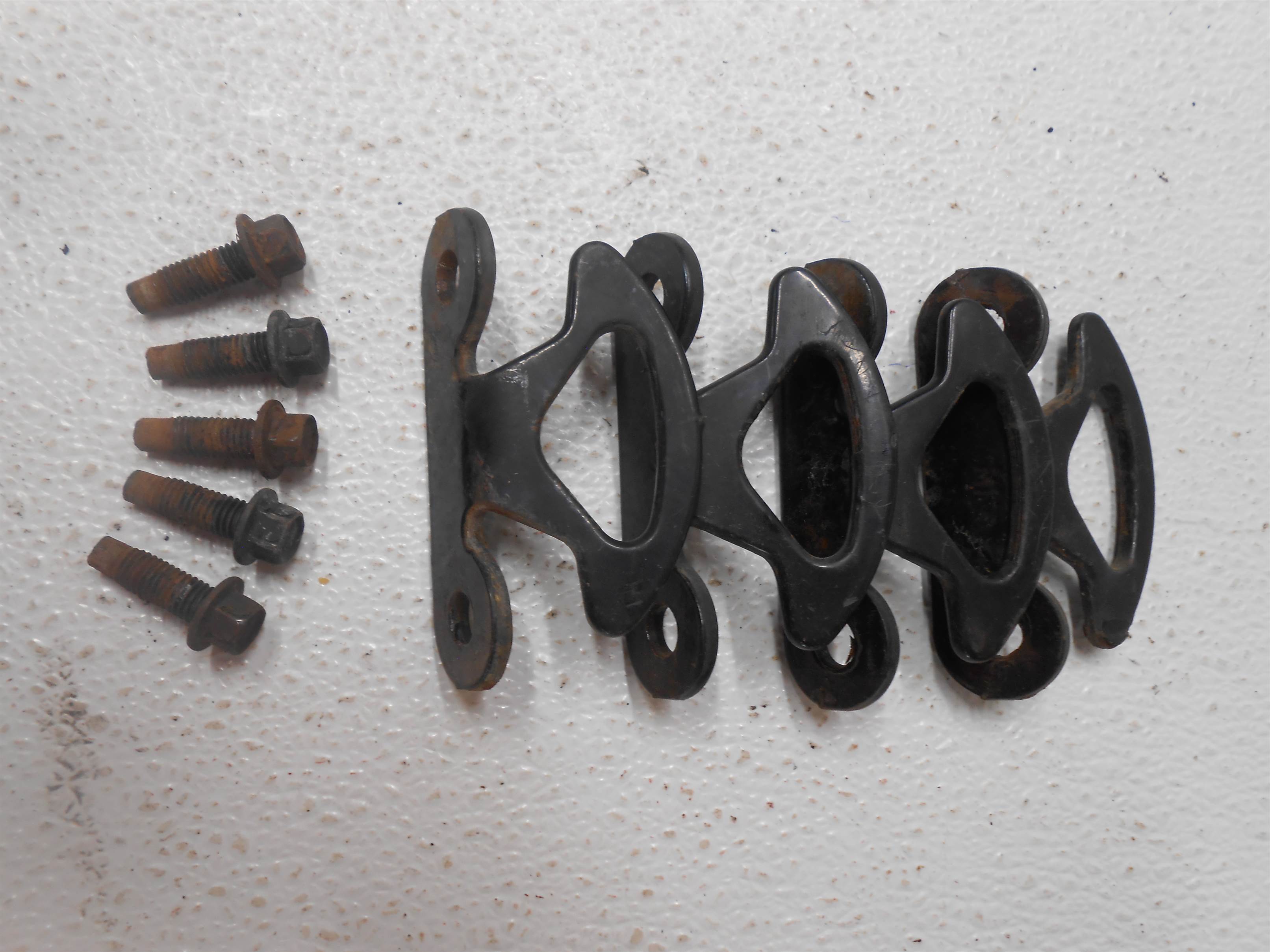Used 2003 Ford Ranger Bed Tie Downs Set for sale small view front thumbnail