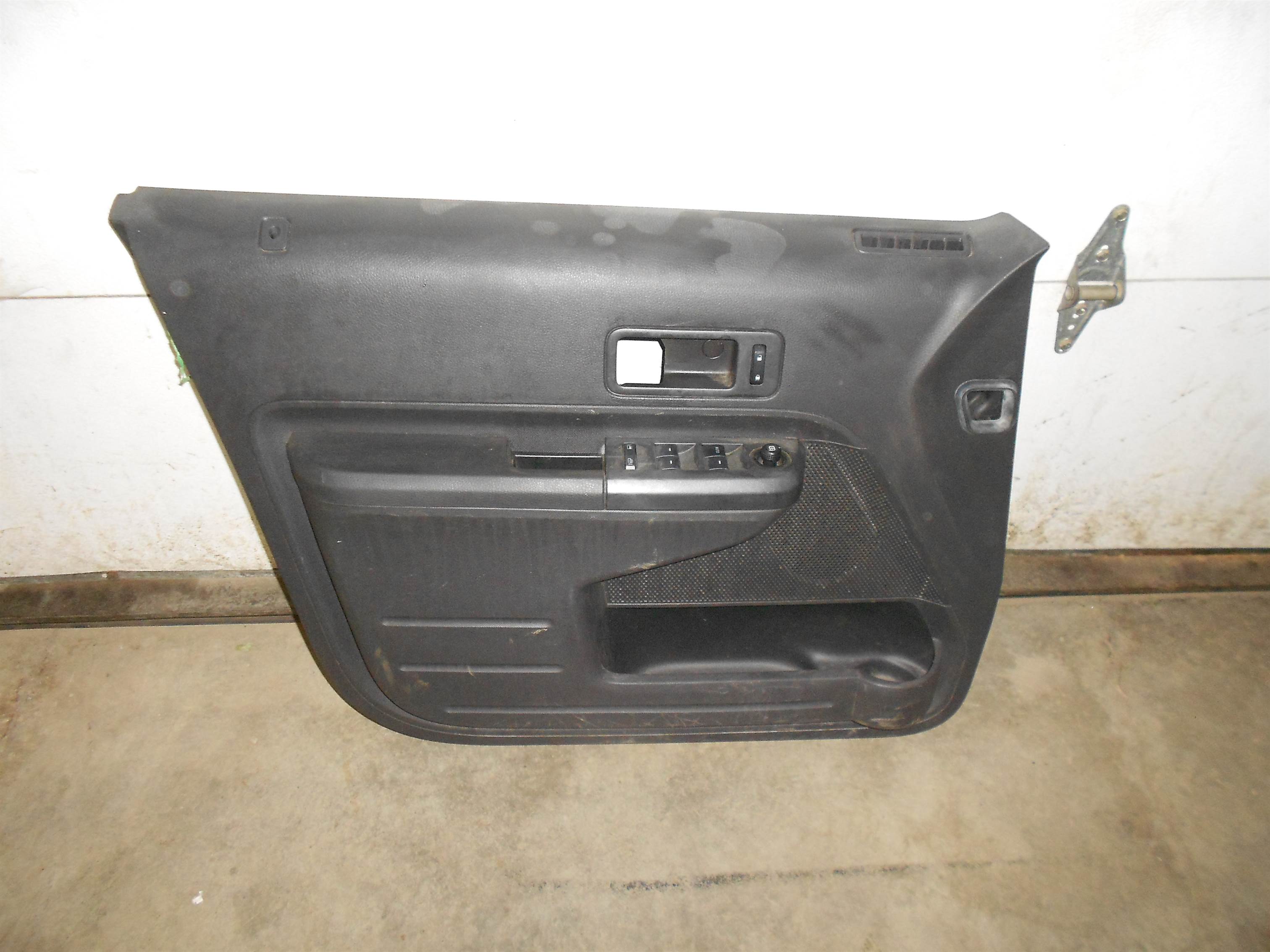 Used 2008 FORD EDGE Front Left LH Driver Side Black Inner Door Panel for sale small view front thumbnail