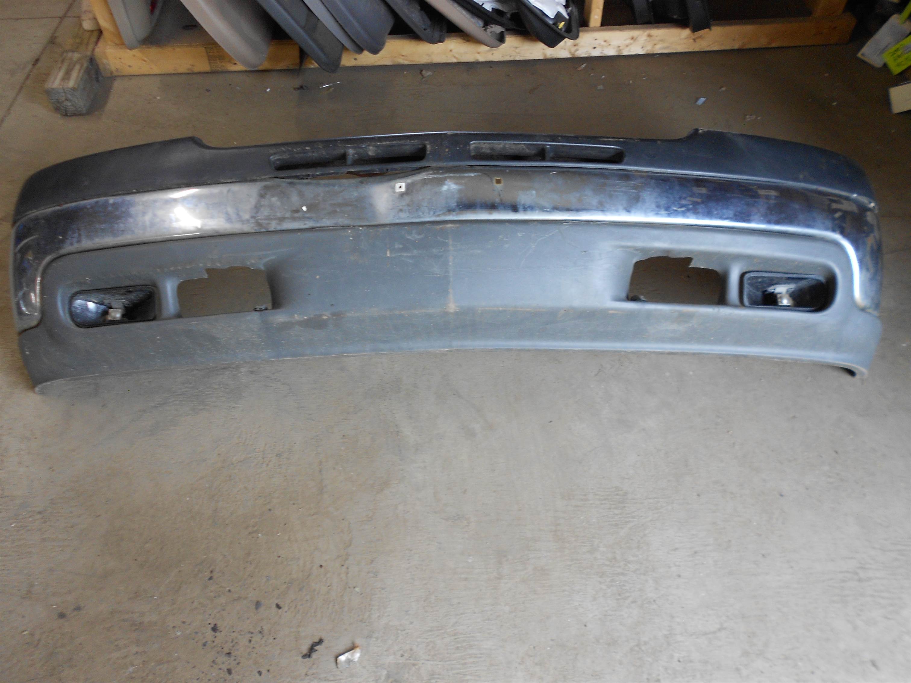 Used Front Bumper Chrome 1999-2002 Silverado 1500-3500 2000-2006 Tahoe Suburban for sale small view front thumbnail