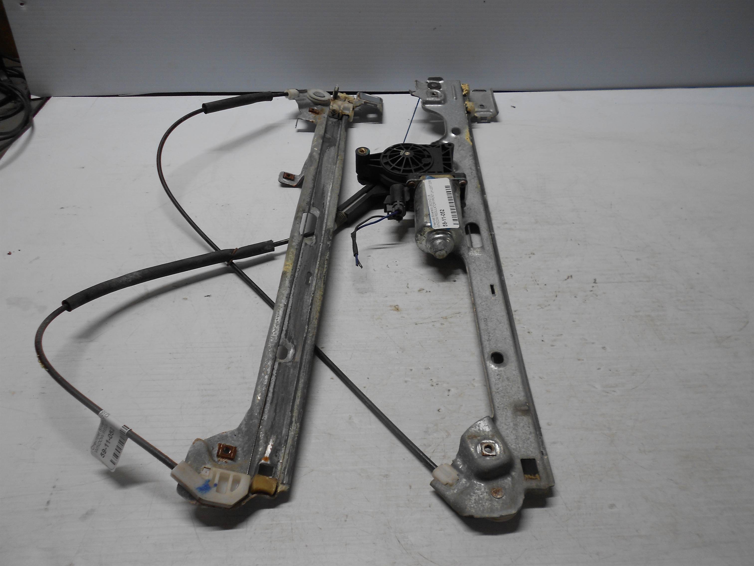 Used Power Window Regulator w/Motor Front LH Left Driver for 99-06 Chevy GMC for sale small view front thumbnail