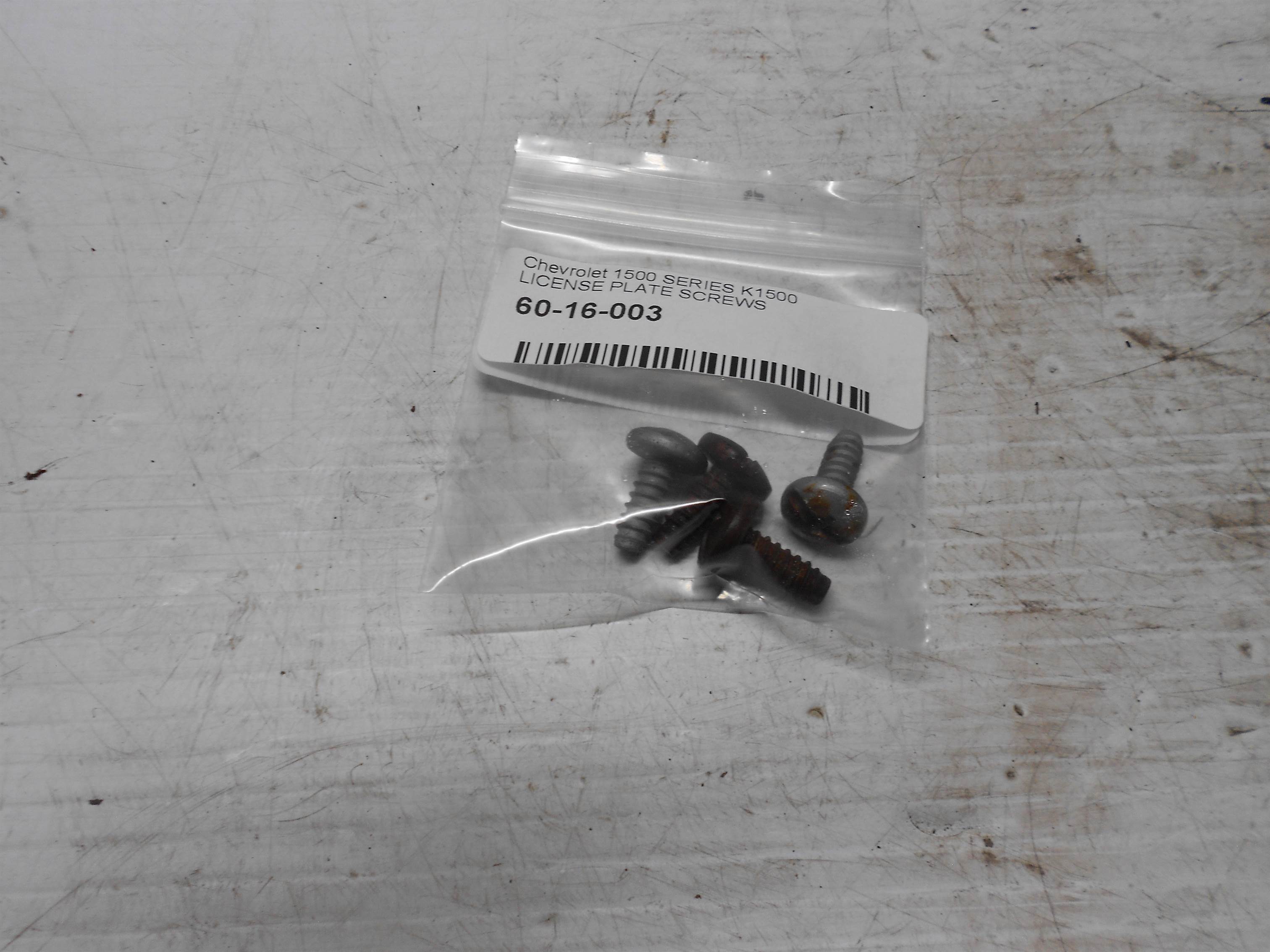 Used chevrolet 1500 license plate screws for sale small view front thumbnail